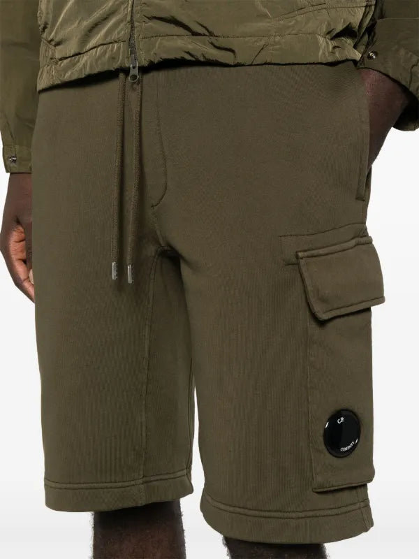 C.P Company Lens Detail Cotton Track Shorts RRP £180