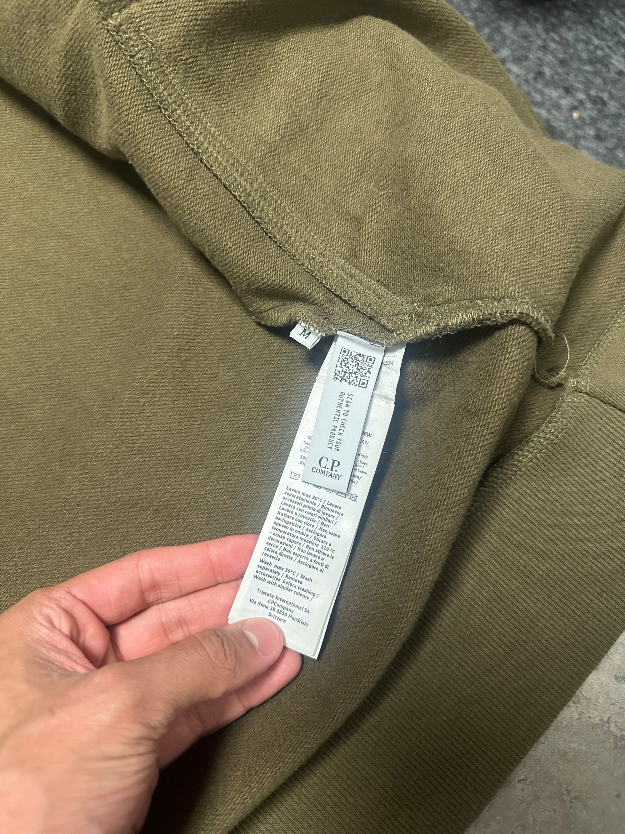 CP Company Full Zip Goggle Hoodie RRP £300 Medium
