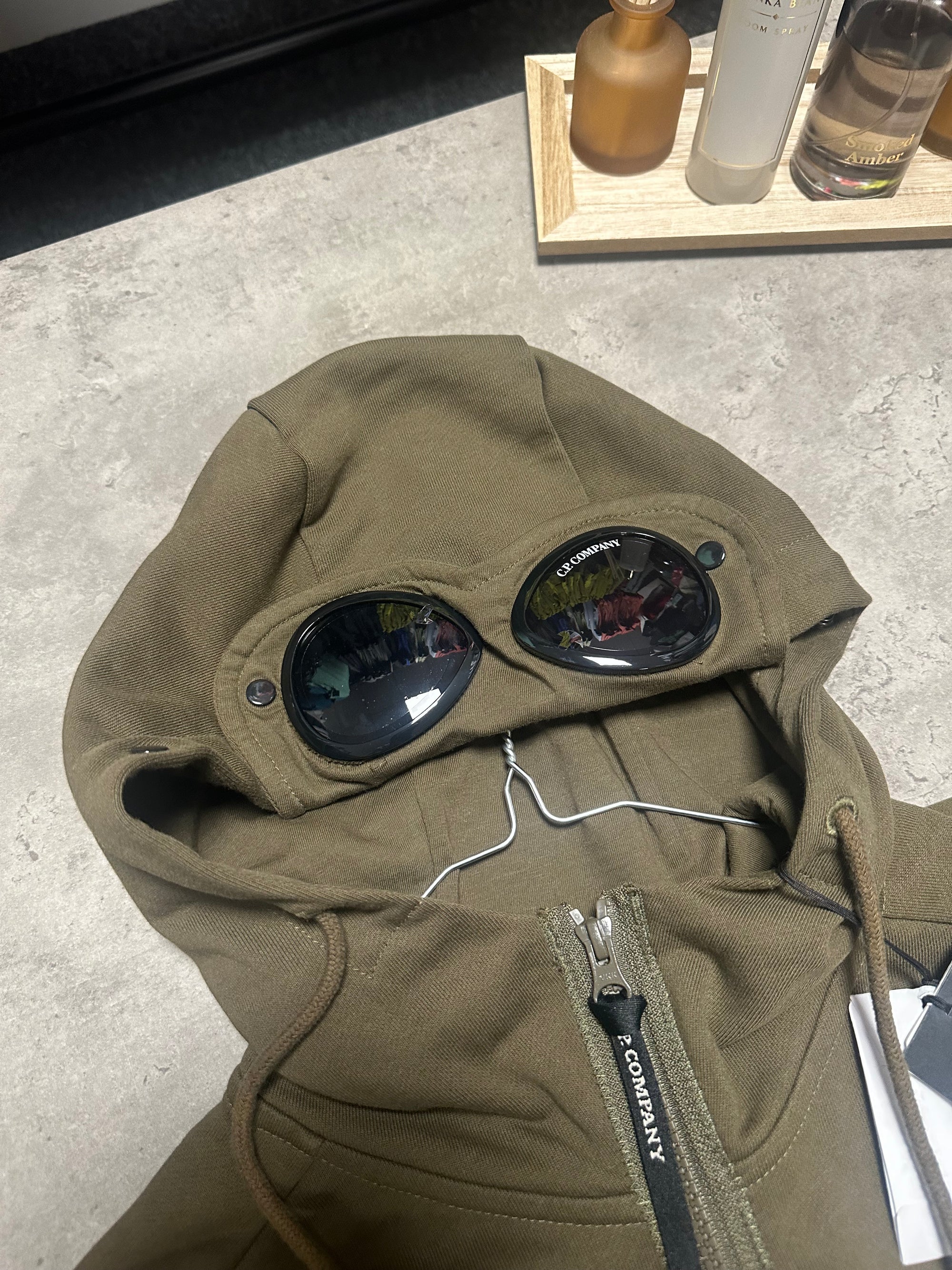 CP Company Full Zip Goggle Hoodie RRP £300 Medium