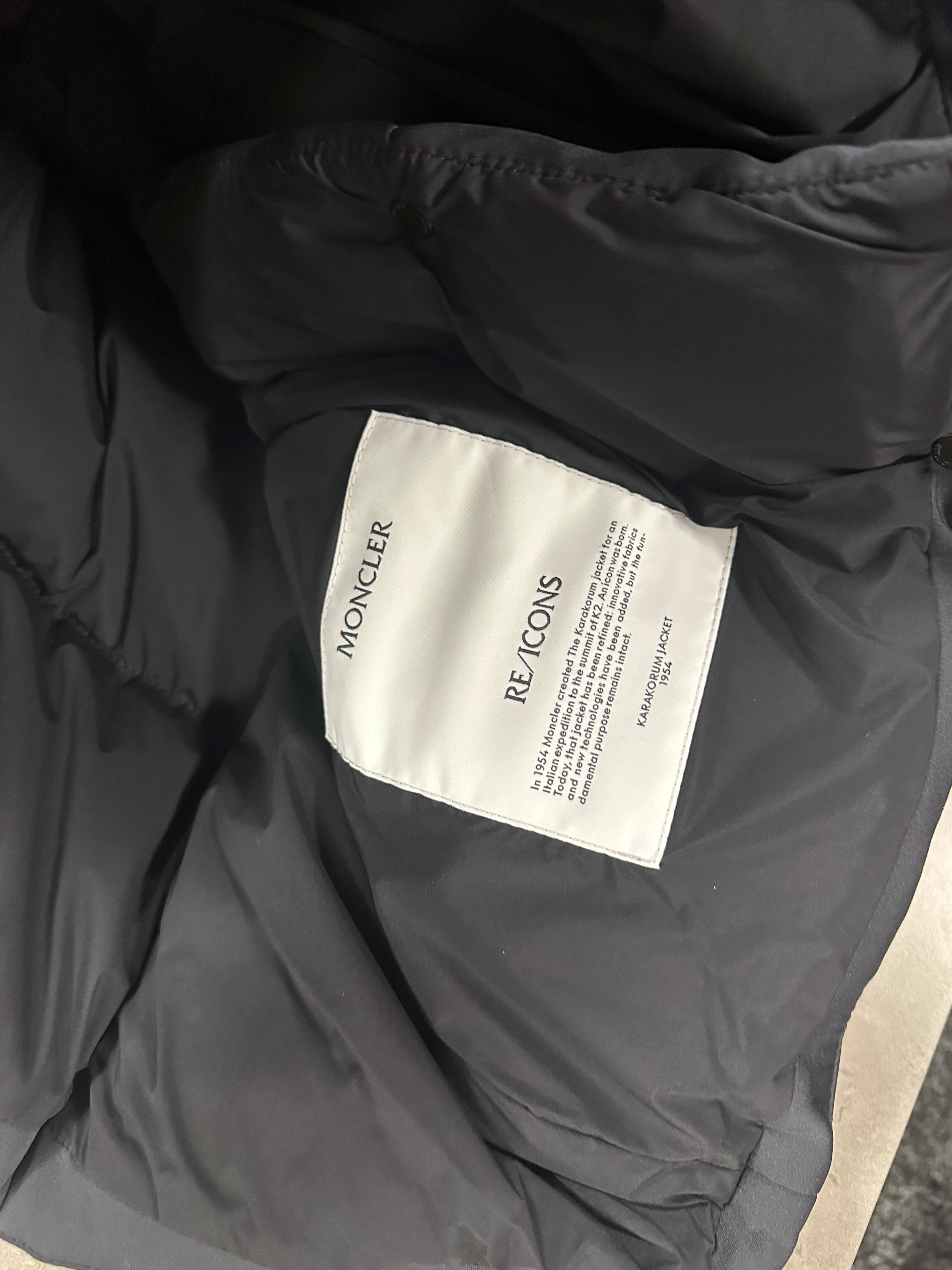 Moncler Karak Down Jacket Black Woman RRP £1,835 100% Authentic Women’s Size 1