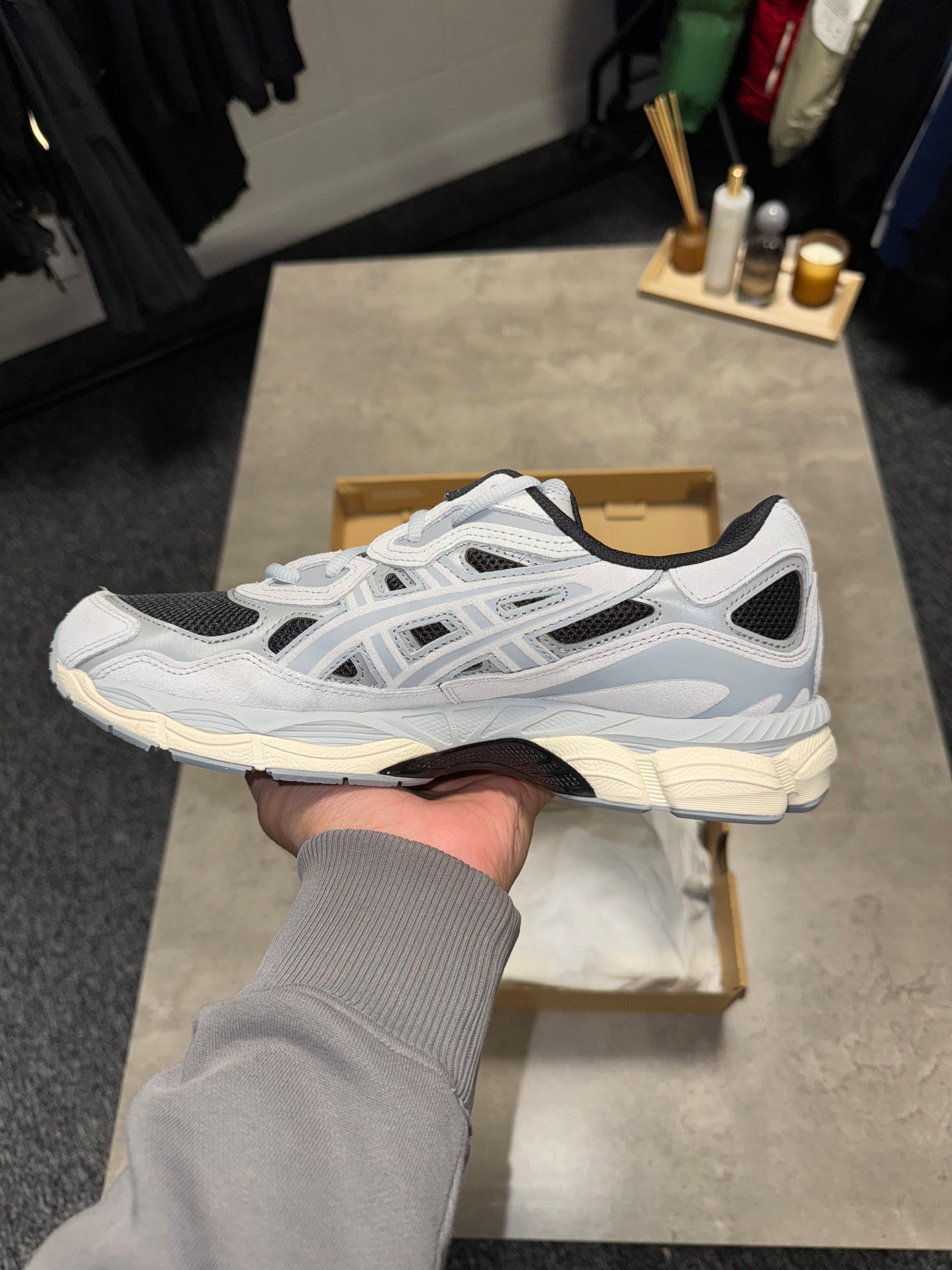 ASICS Gel-NYC Black Piedmont Grey