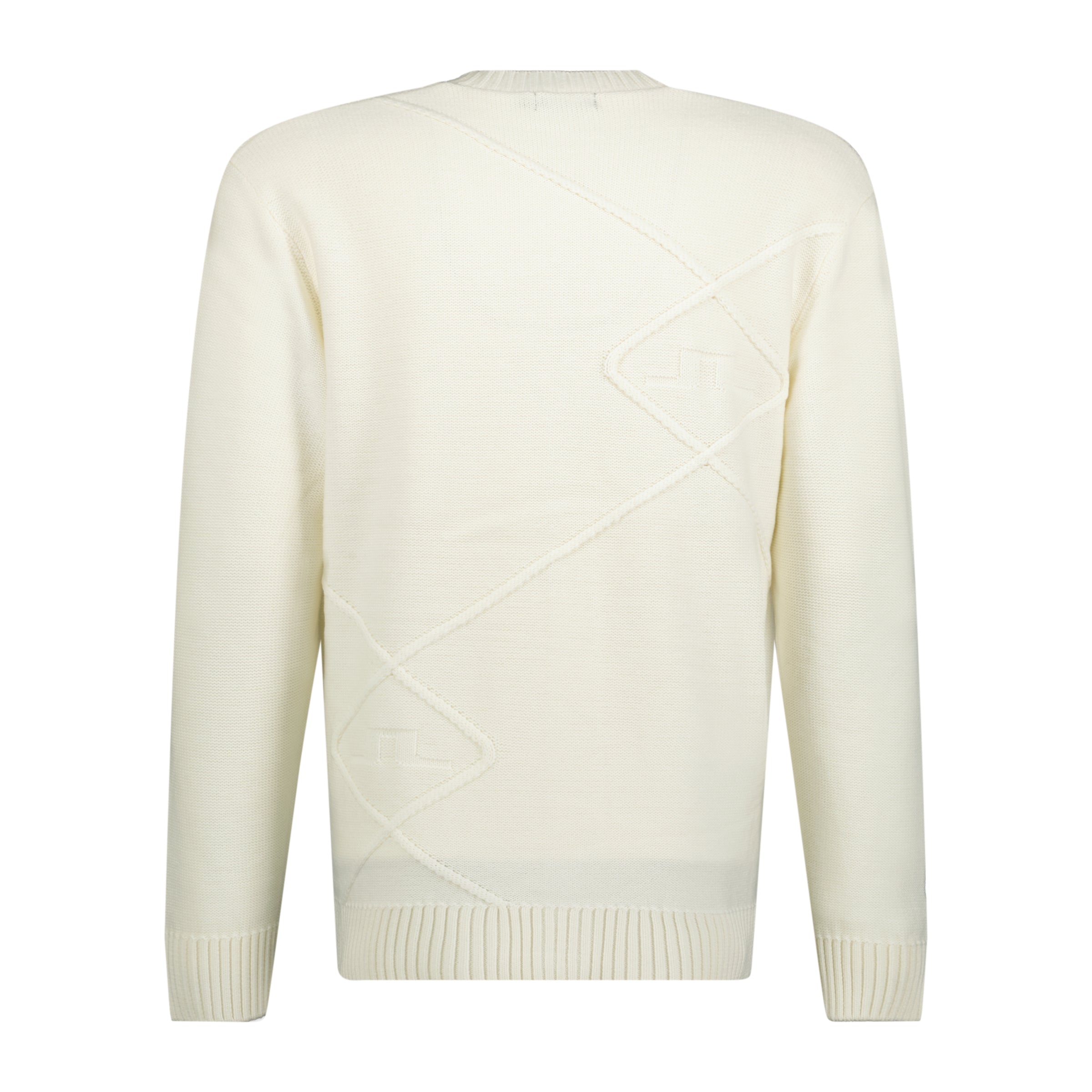 J.Lindeberg Clarke Knitted Golf Cardigan White