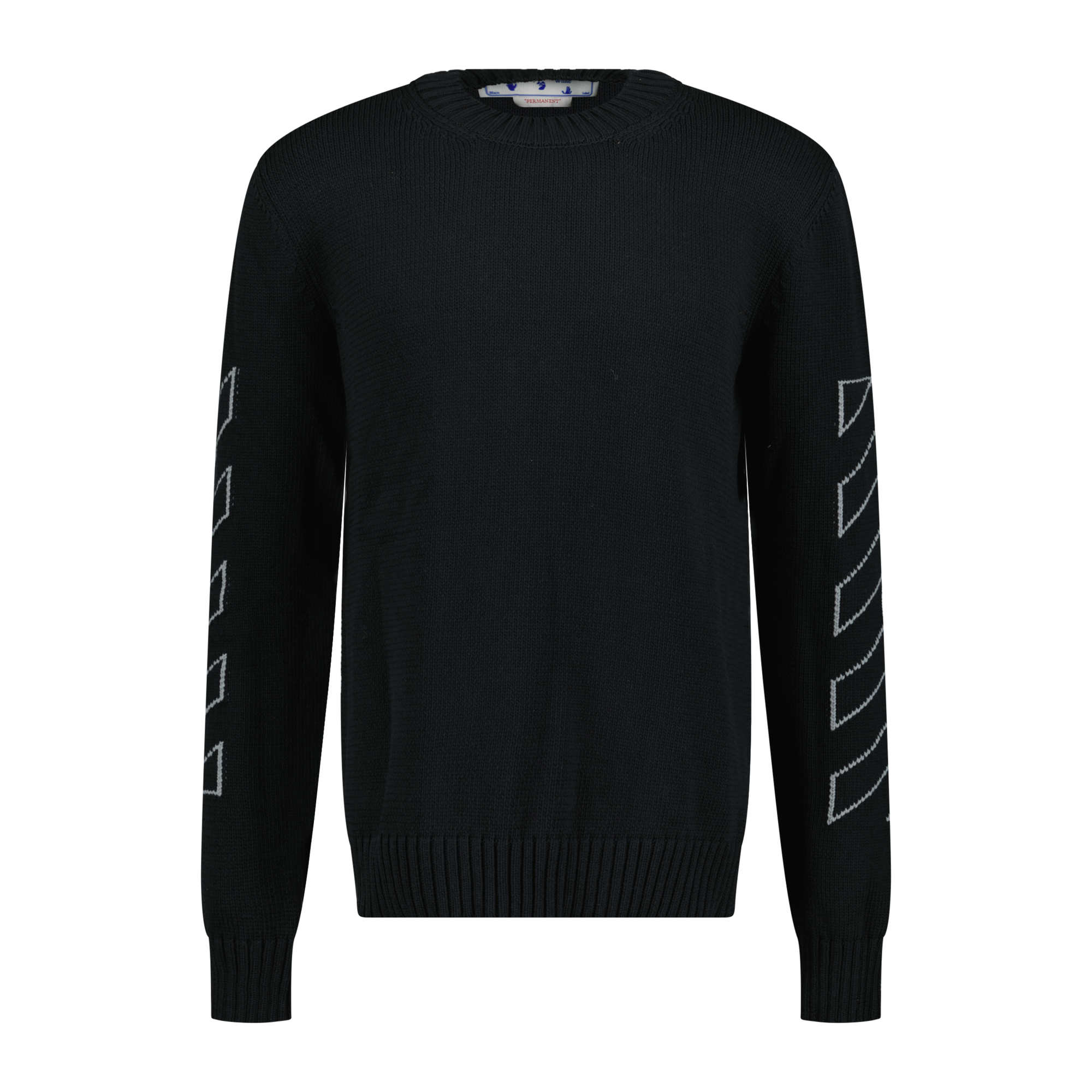 Off-White Knitted Jumper Black