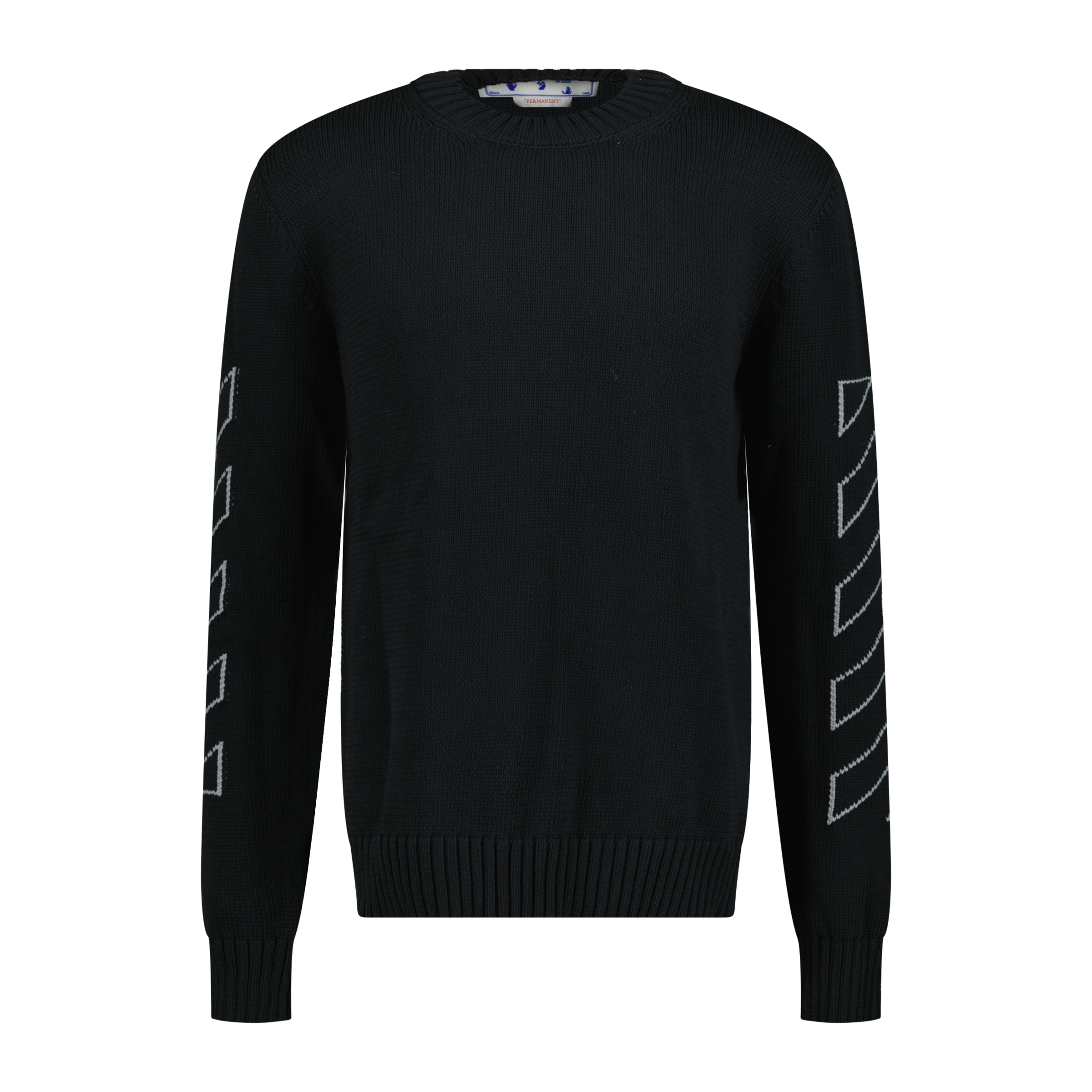 Off-White Knitted Jumper Black