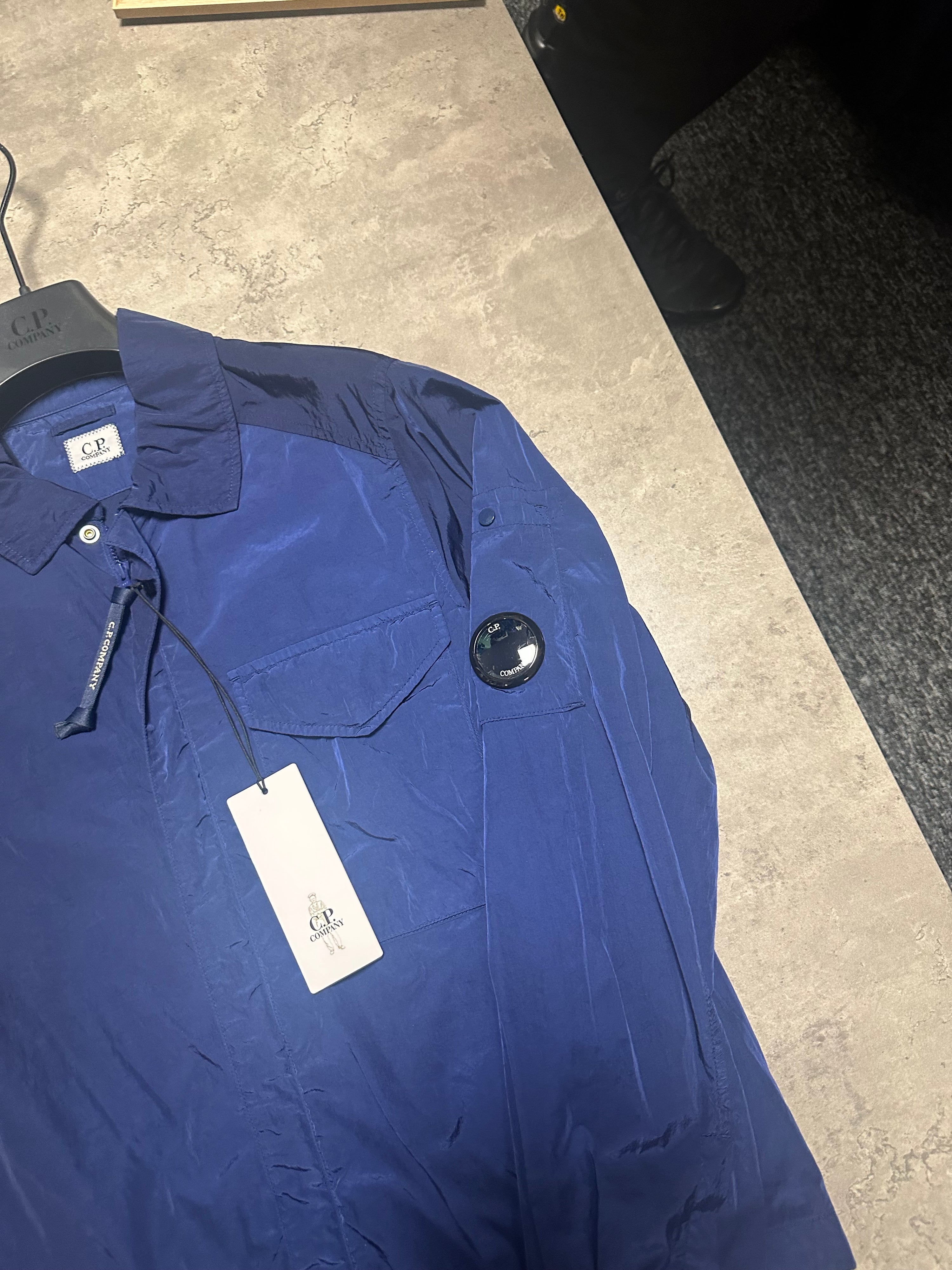 CP Company Chrome R Overshirt RRP £410 XS Fits Small
