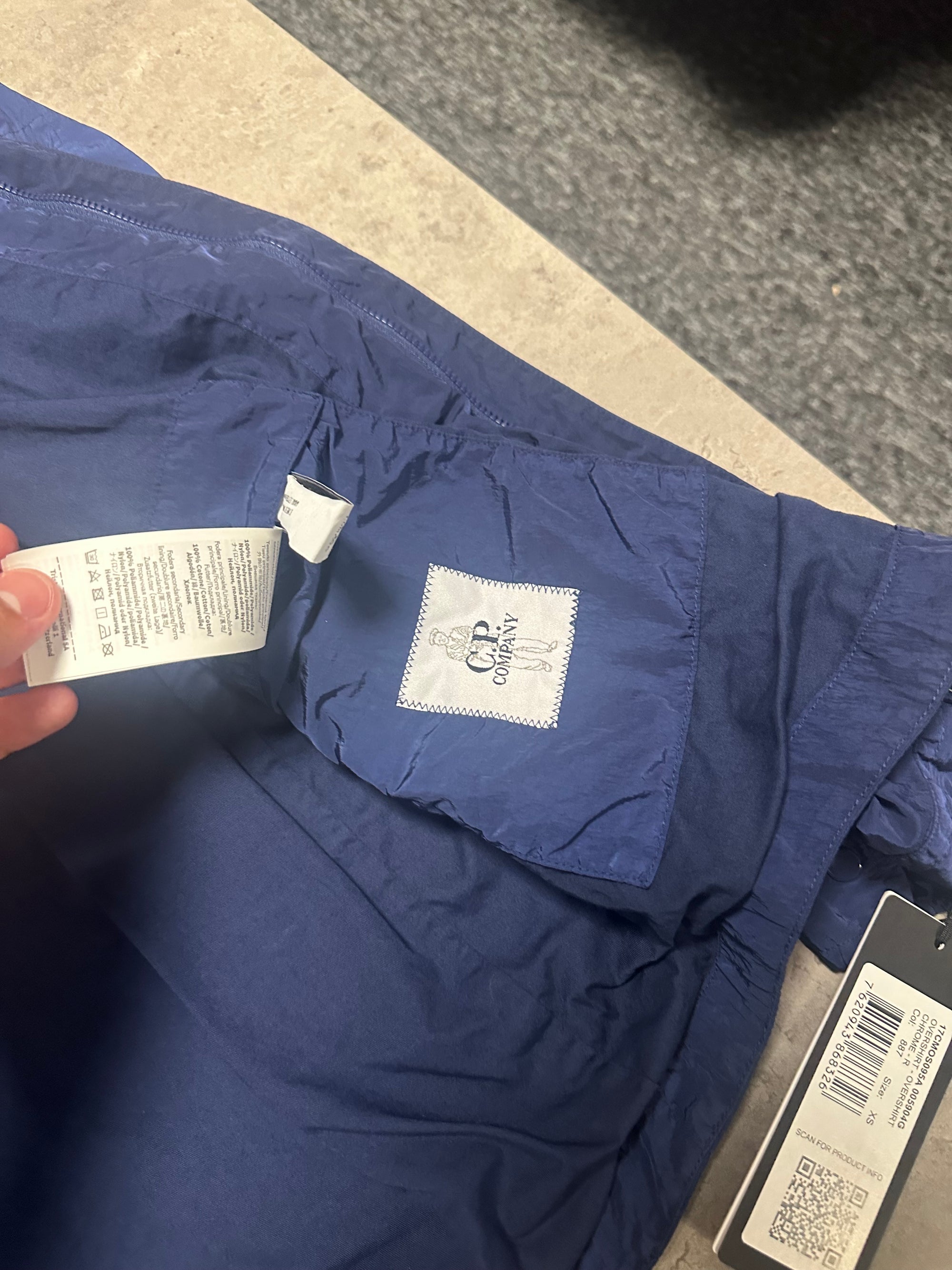 CP Company Chrome R Overshirt RRP £410 XS Fits Small
