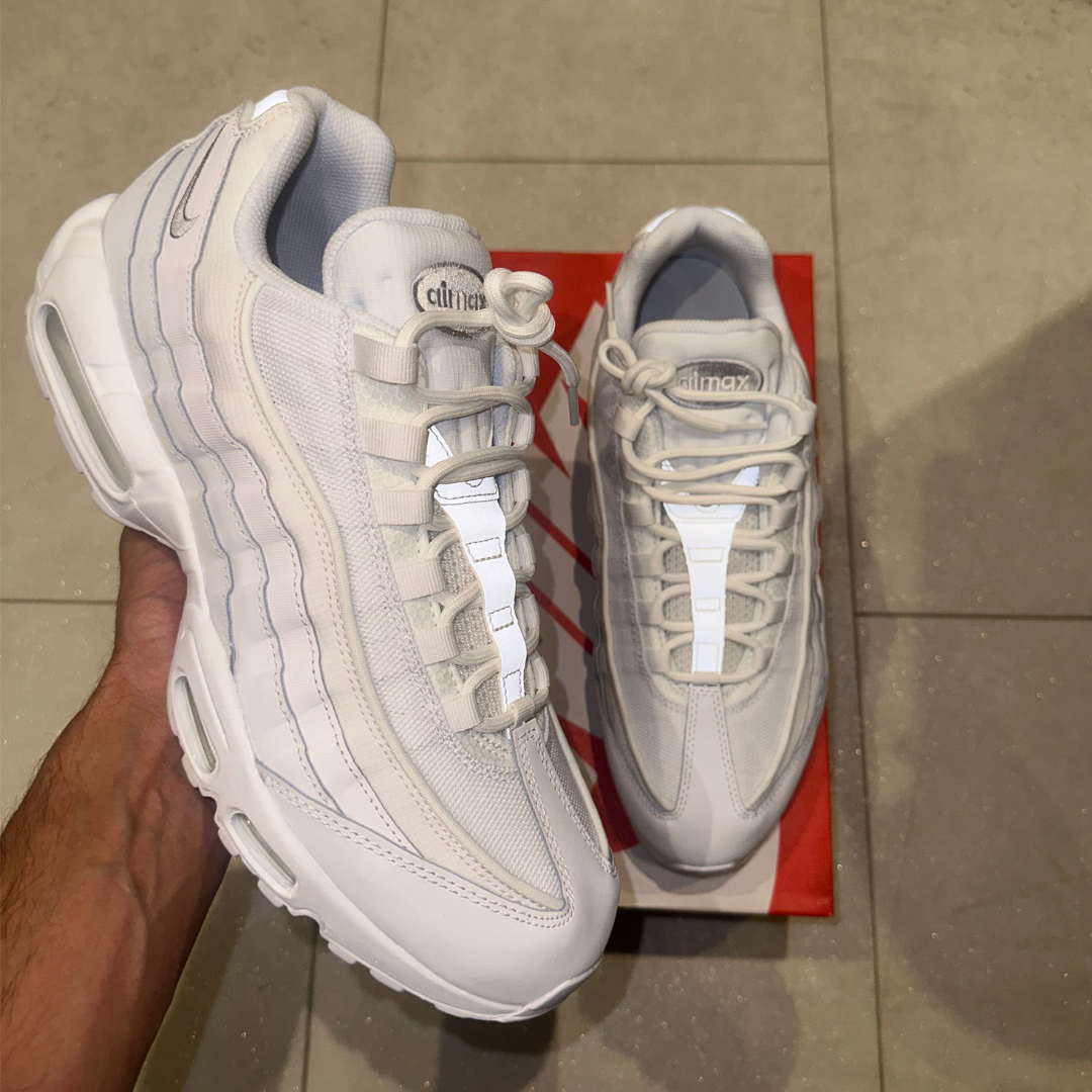 Air Max 95 Triple White