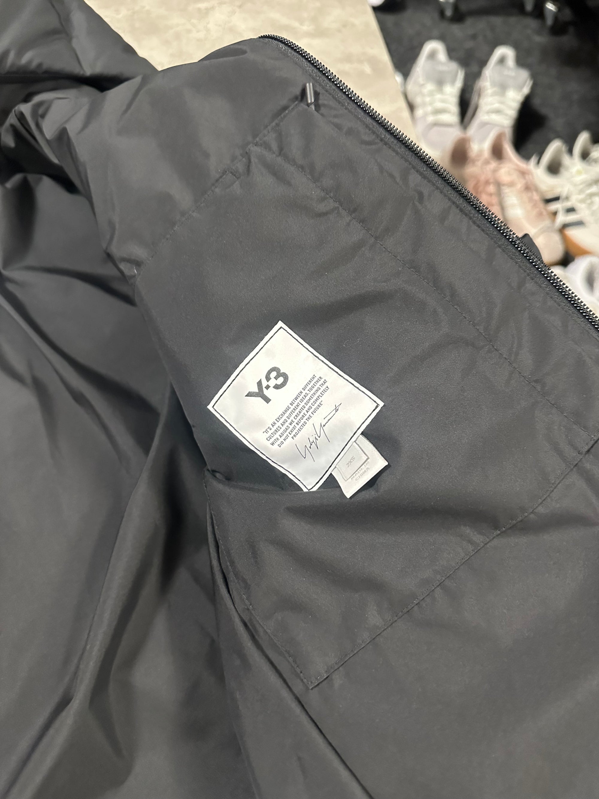 Y-3 Boxy Hooded Puffer Jacket RRP £600