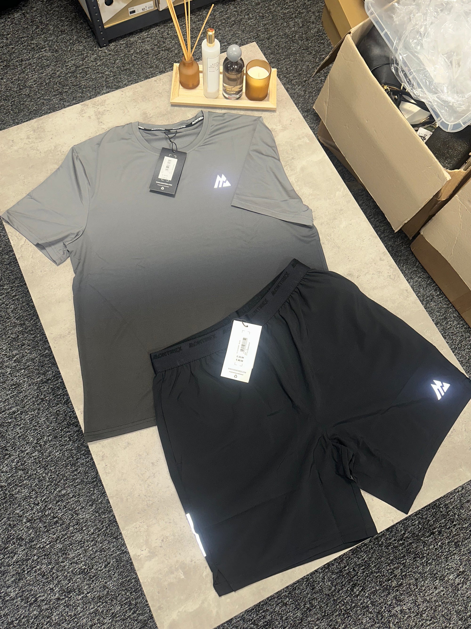 Montirex T-Shirt & Short Set RRP £65