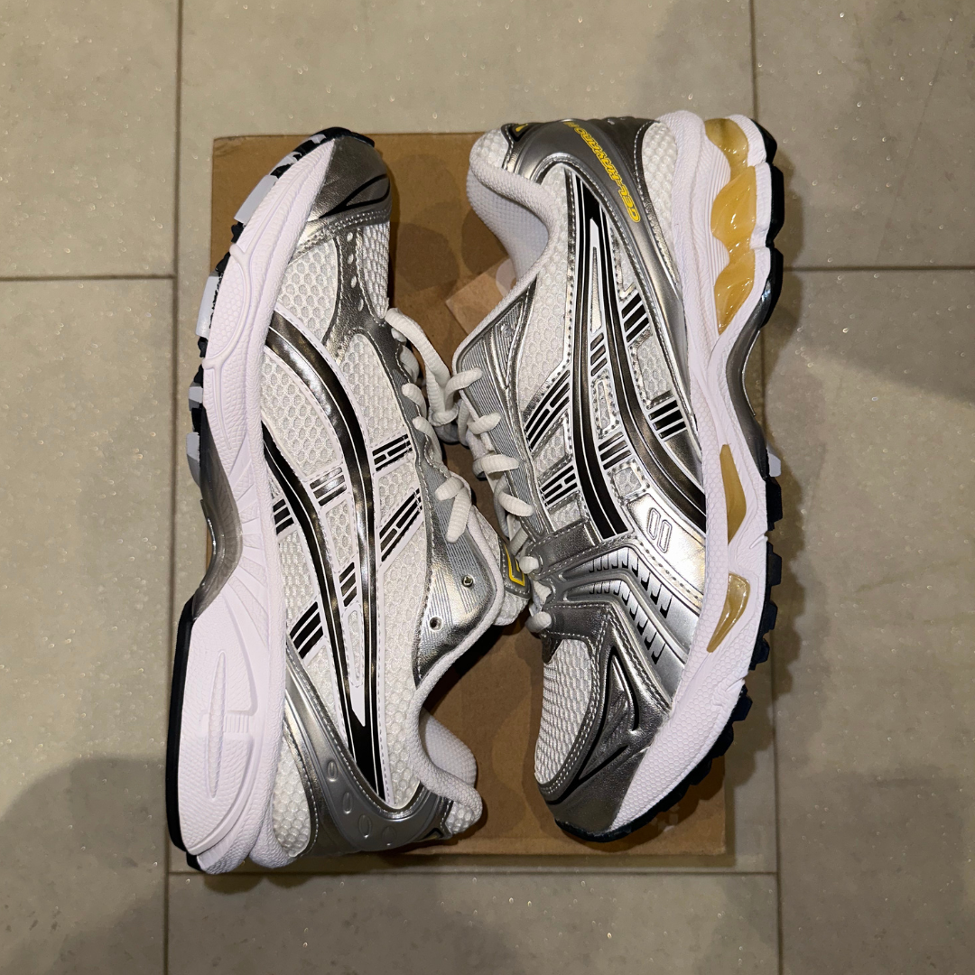 Gel-Kayano 14 White / Tai-Chi Yellow