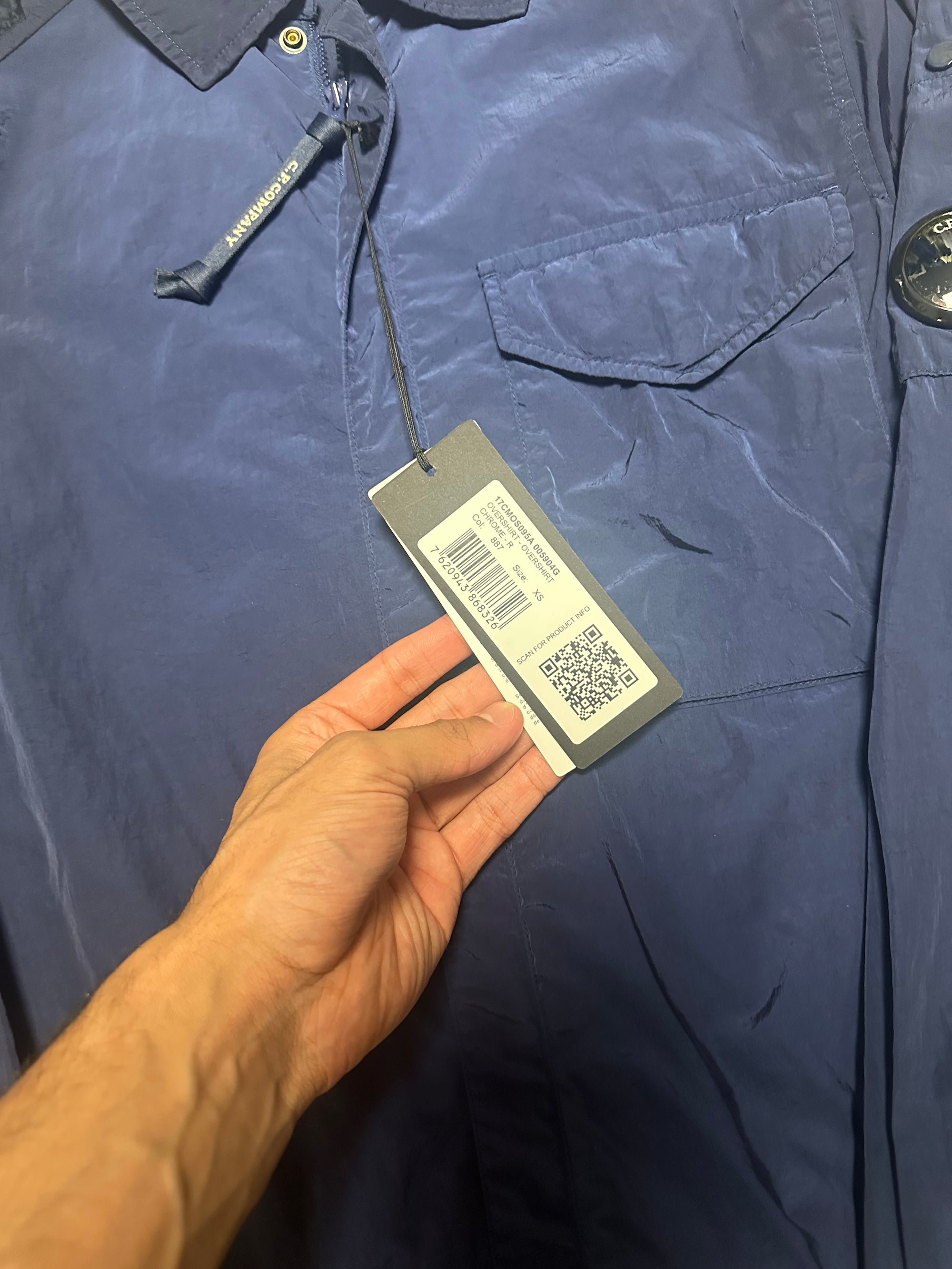 CP Company Chrome R Overshirt RRP £410 XS Fits Small