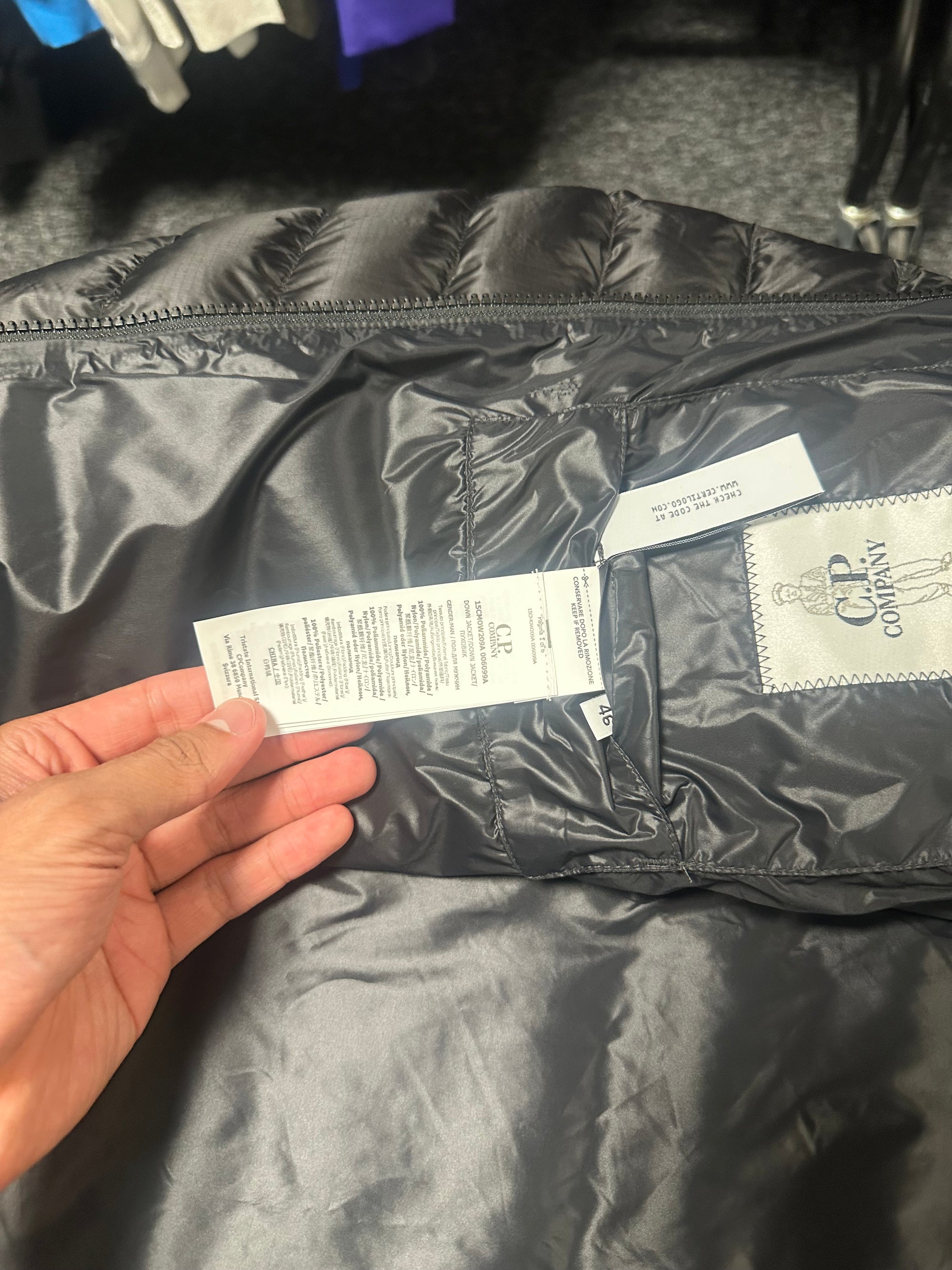 CP Company DD Shell Goggle Down Filled Jacket RRP £675 Small