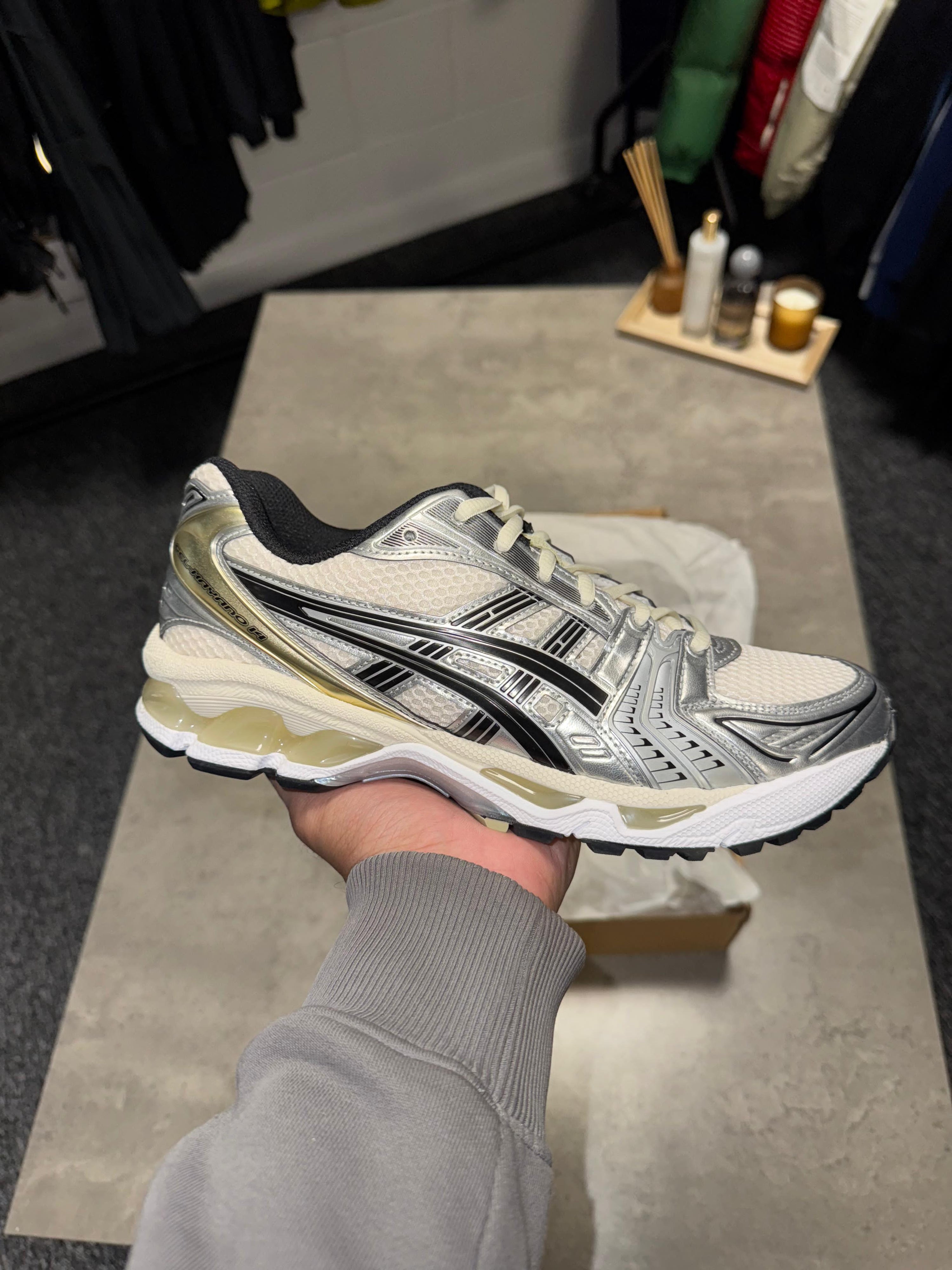 ASICS Gel Kayano 14 Birch/Pure Silver