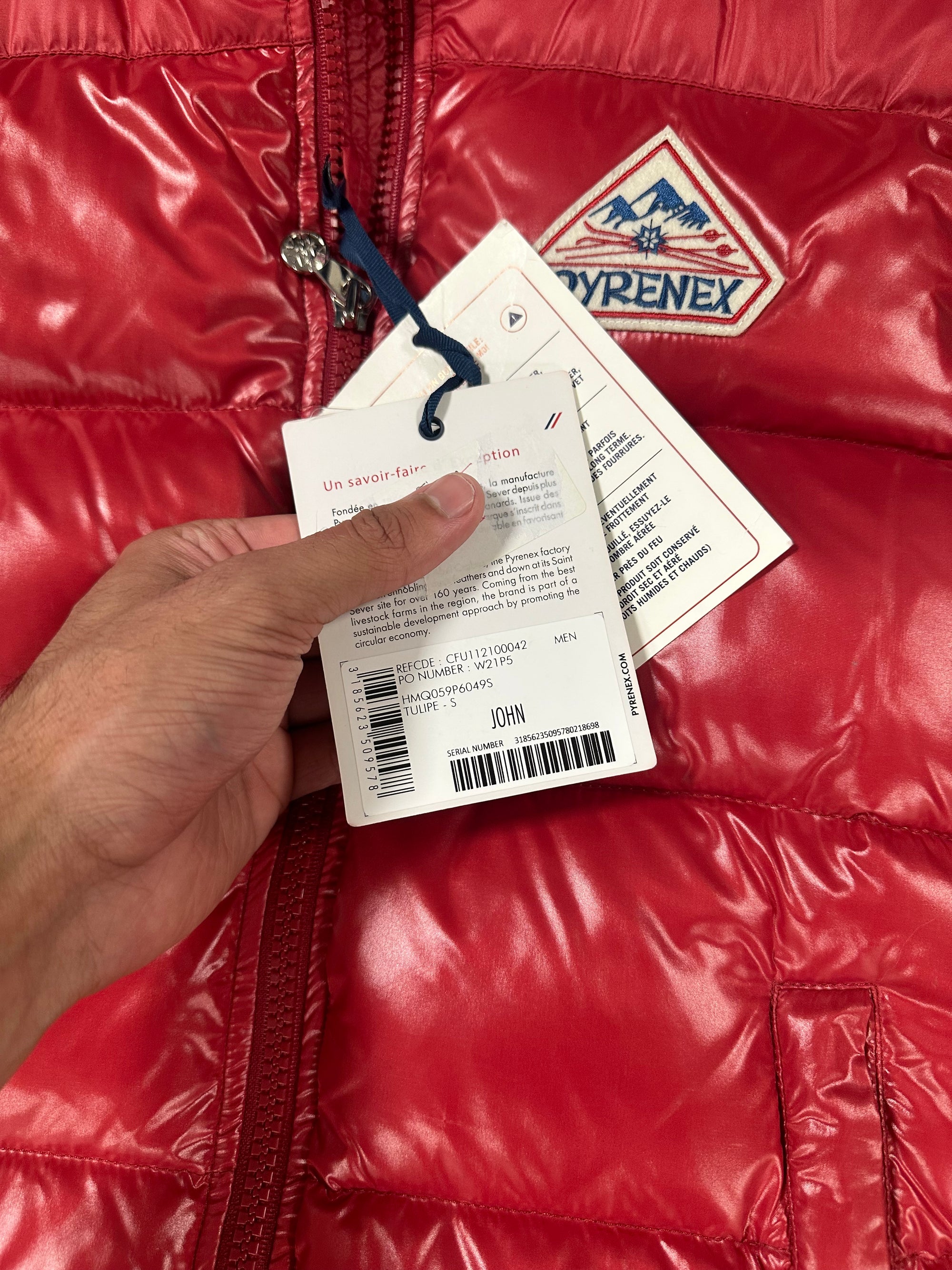 Pyrenex John Down Jacket RRP £500