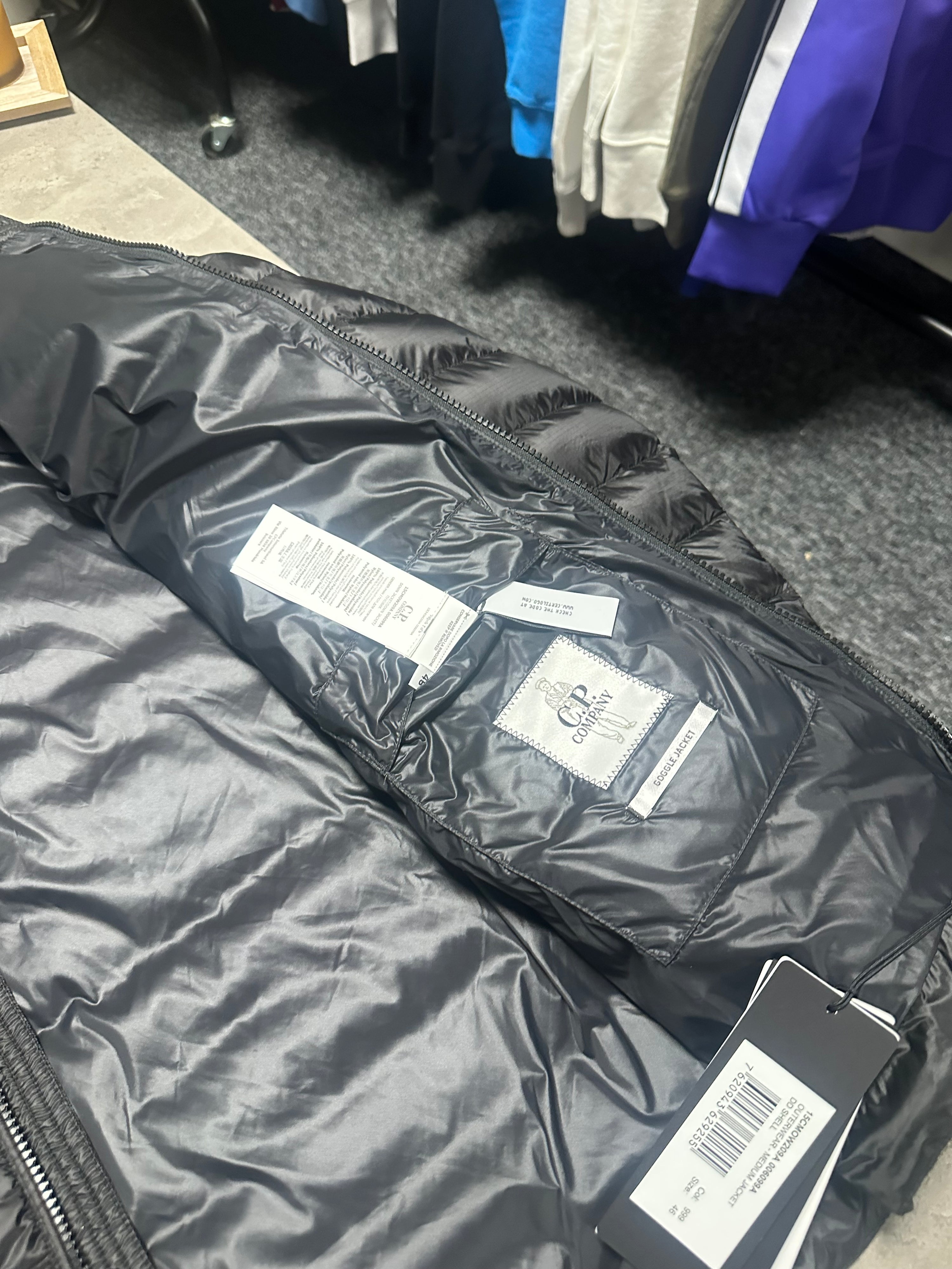 CP Company DD Shell Goggle Down Filled Jacket RRP £675 Small