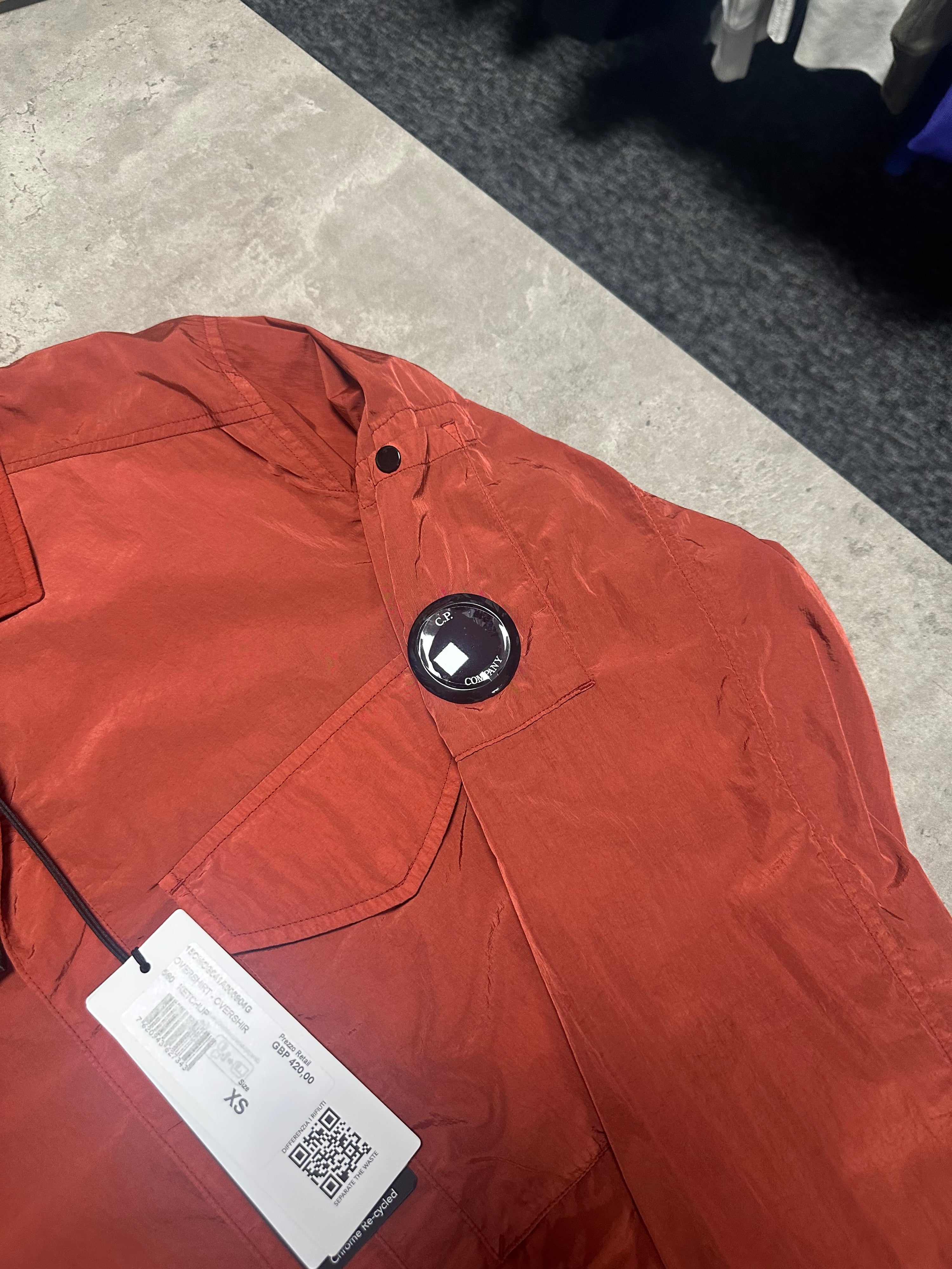 CP Company Chrome R Overshirt RRP £410 XS Fits Small