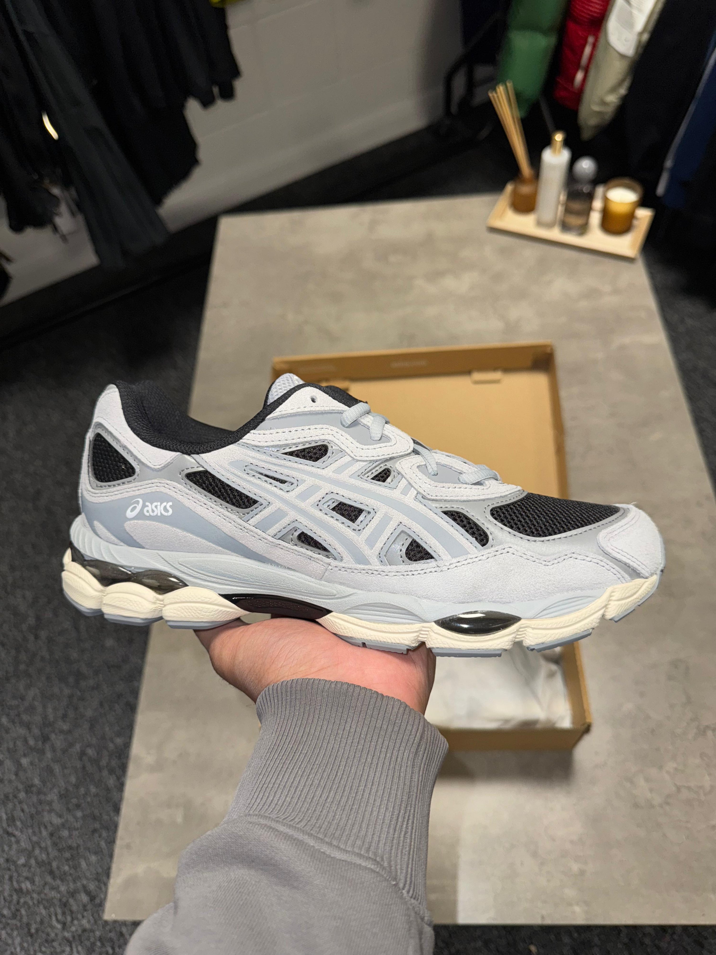 ASICS Gel-NYC Black Piedmont Grey