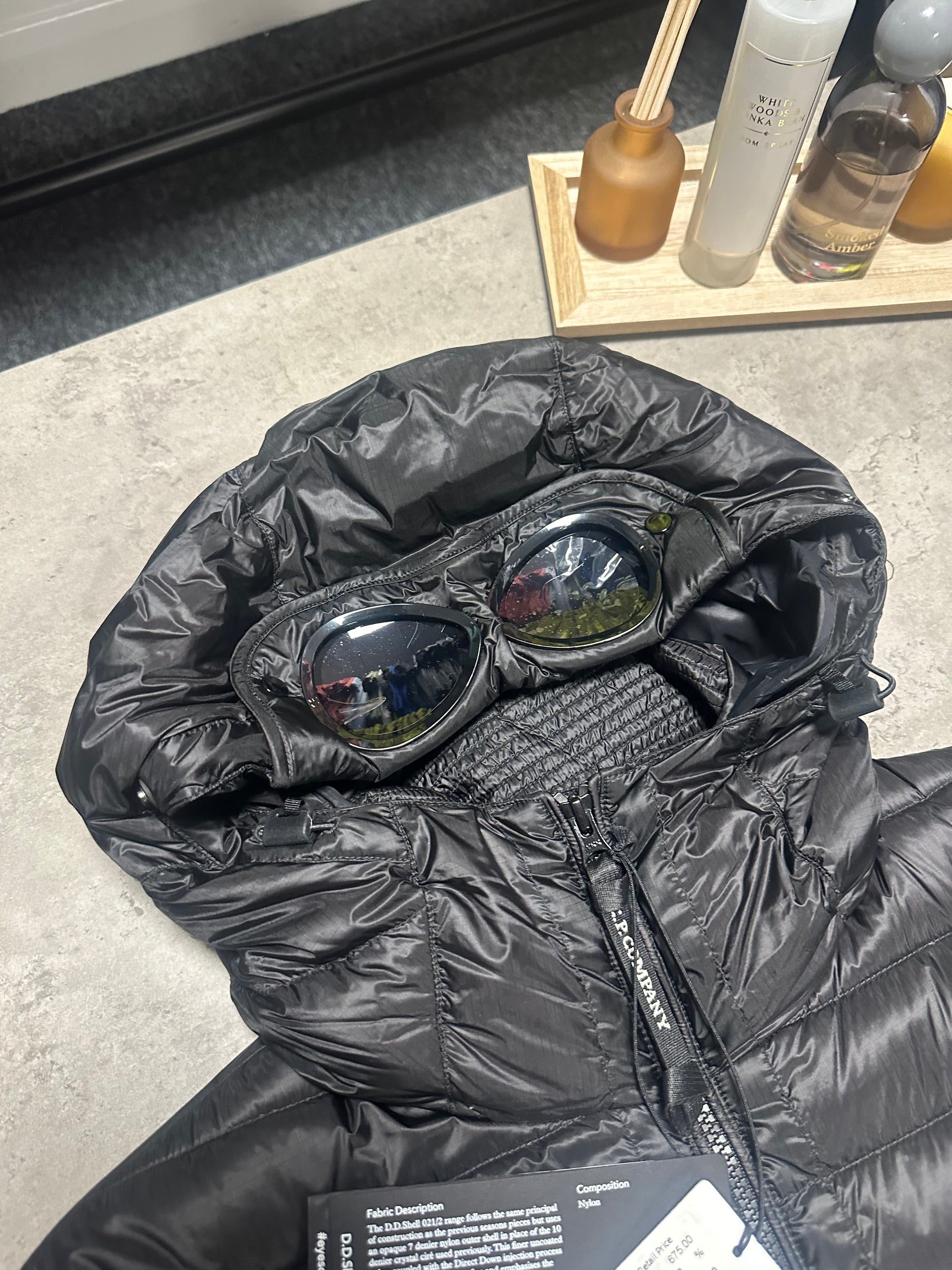 CP Company DD Shell Goggle Down Filled Jacket RRP £675 Small
