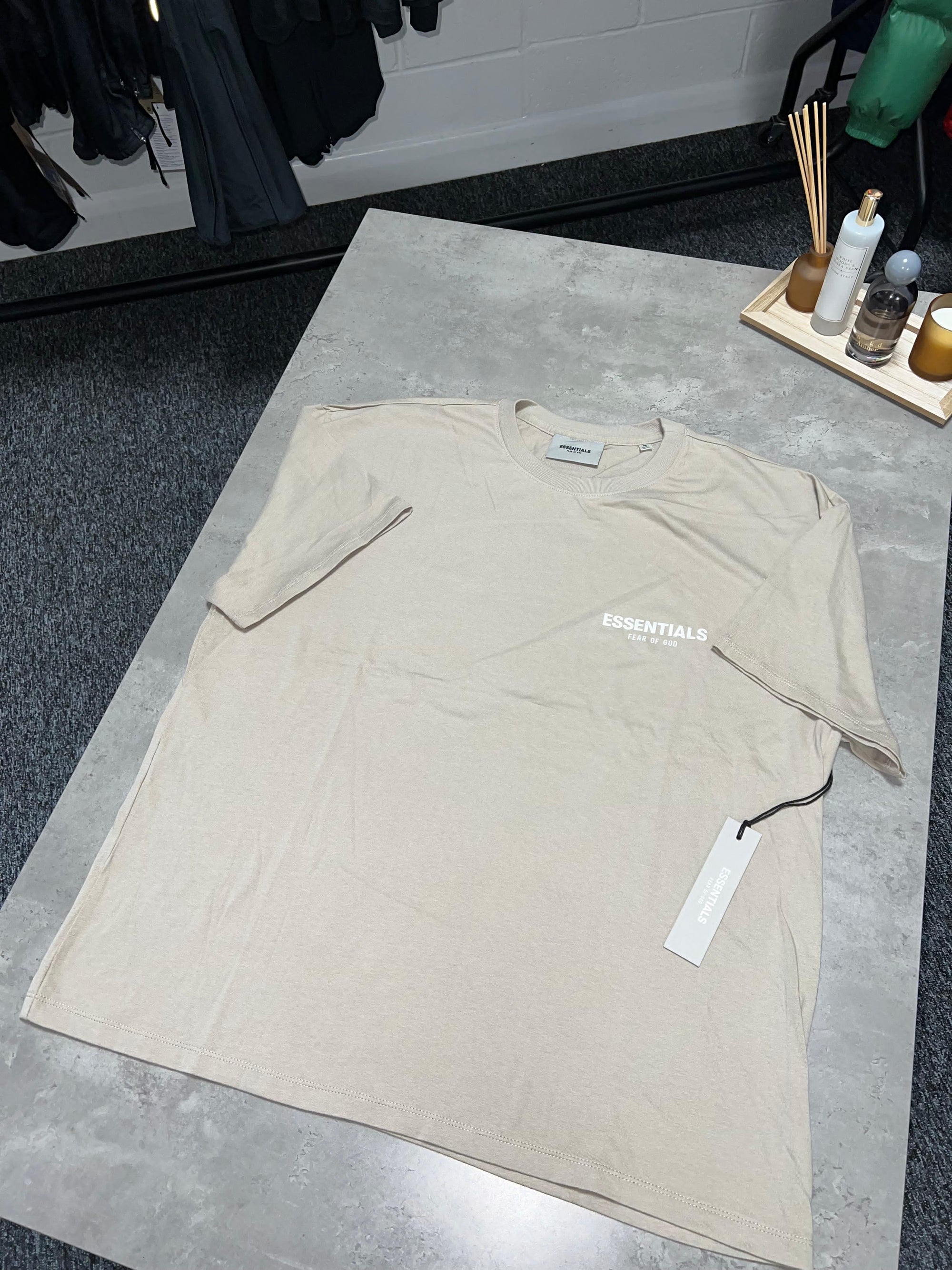 Essentials FOG Stone T shirt
