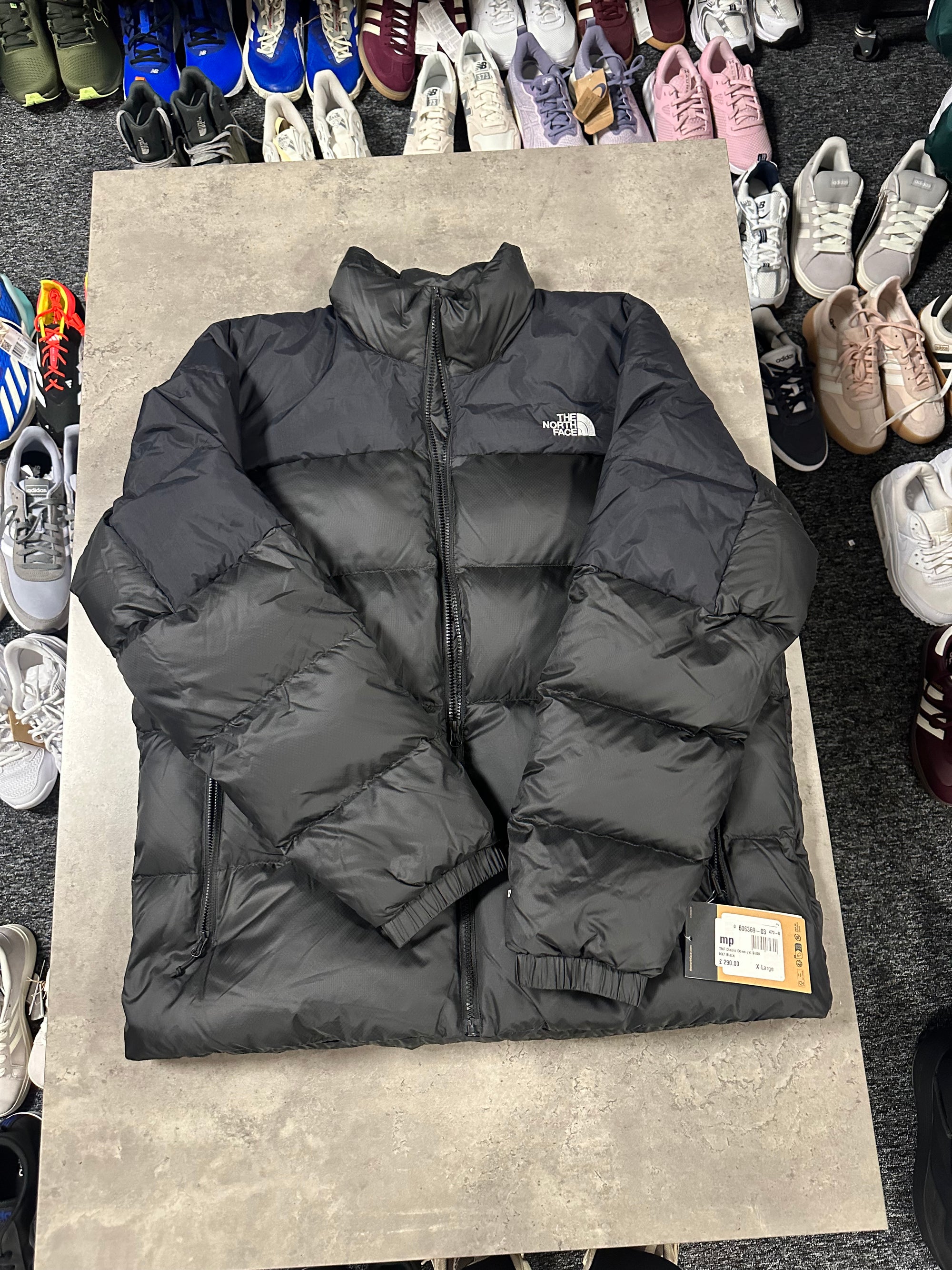 North Face TNF Diablo Down Jacket RRP £290 100% Authentic