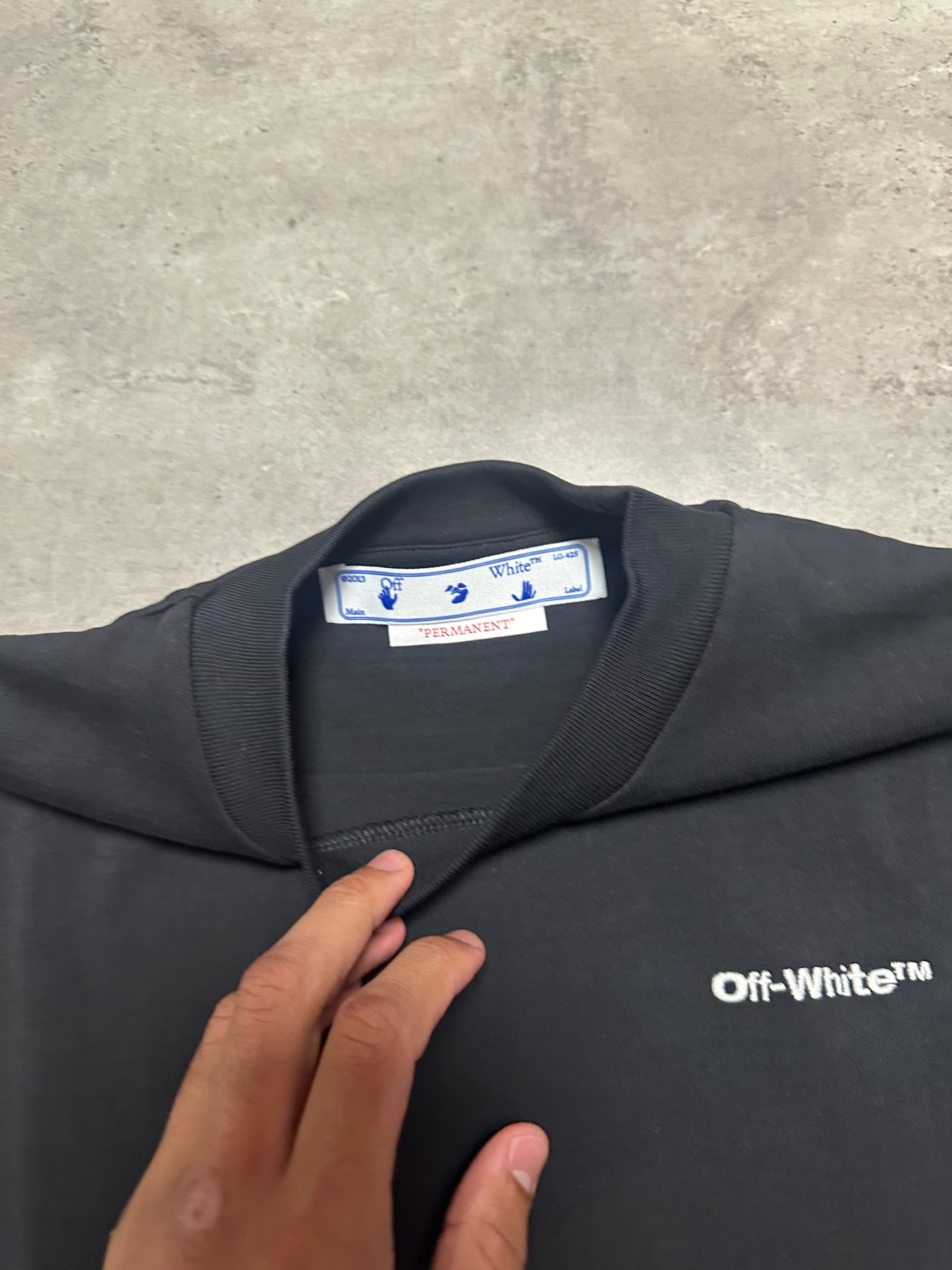 Off-White Black Tee Medium RRP £360