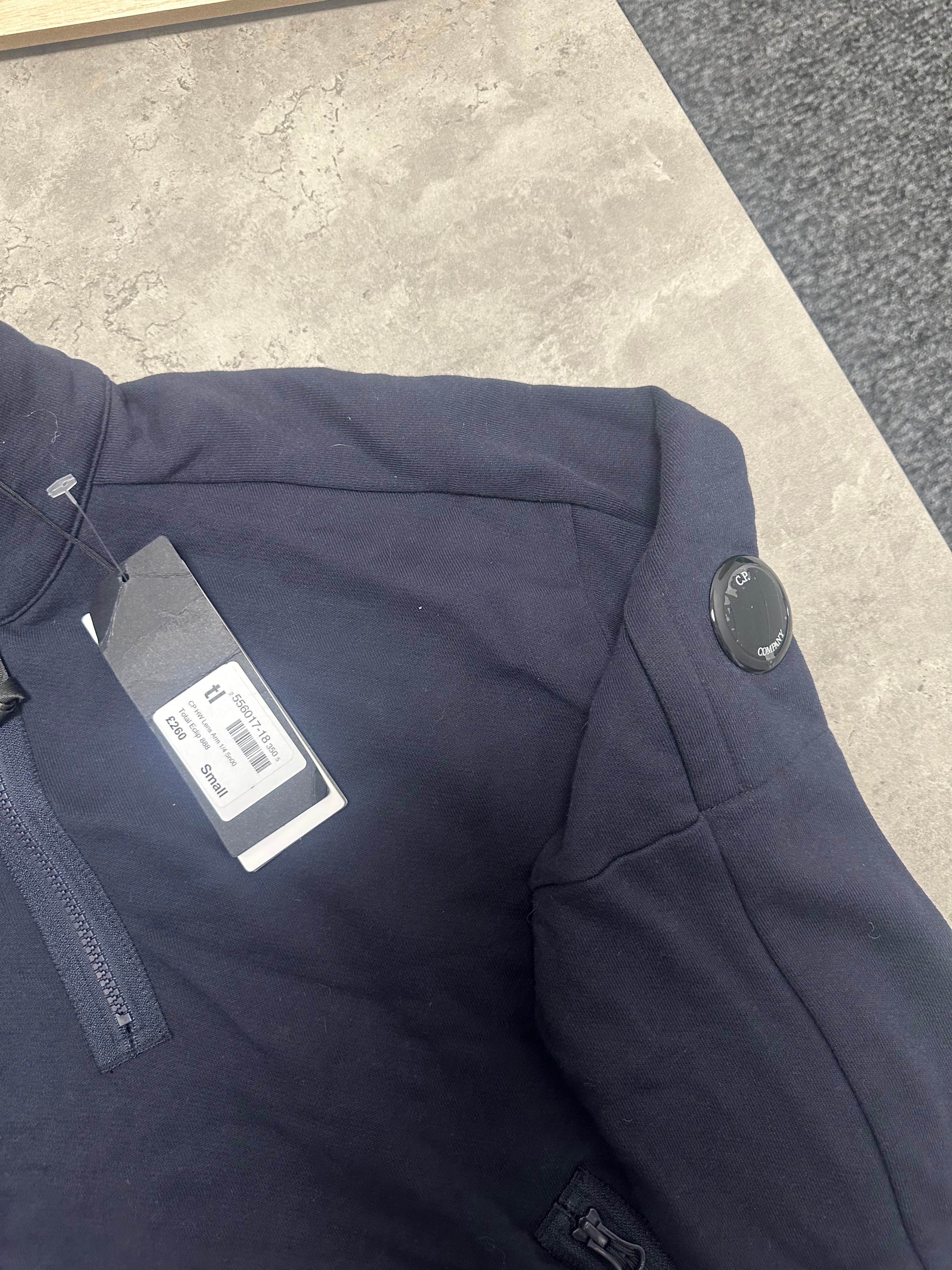 CP Company Lens Arm Quarter Zip RRP £260