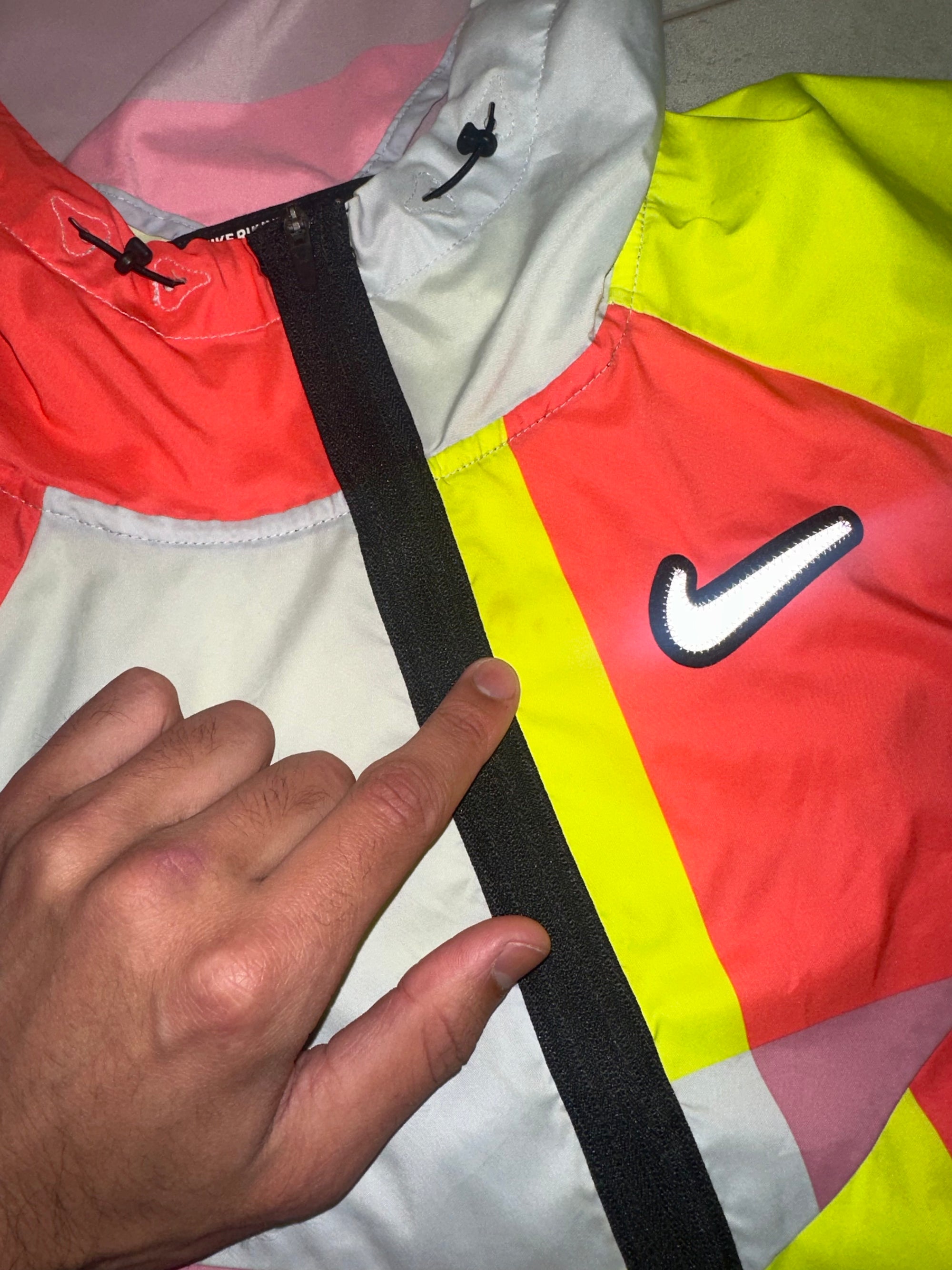 Patchworks Windrunner RARE Jacket Medium Fits Small