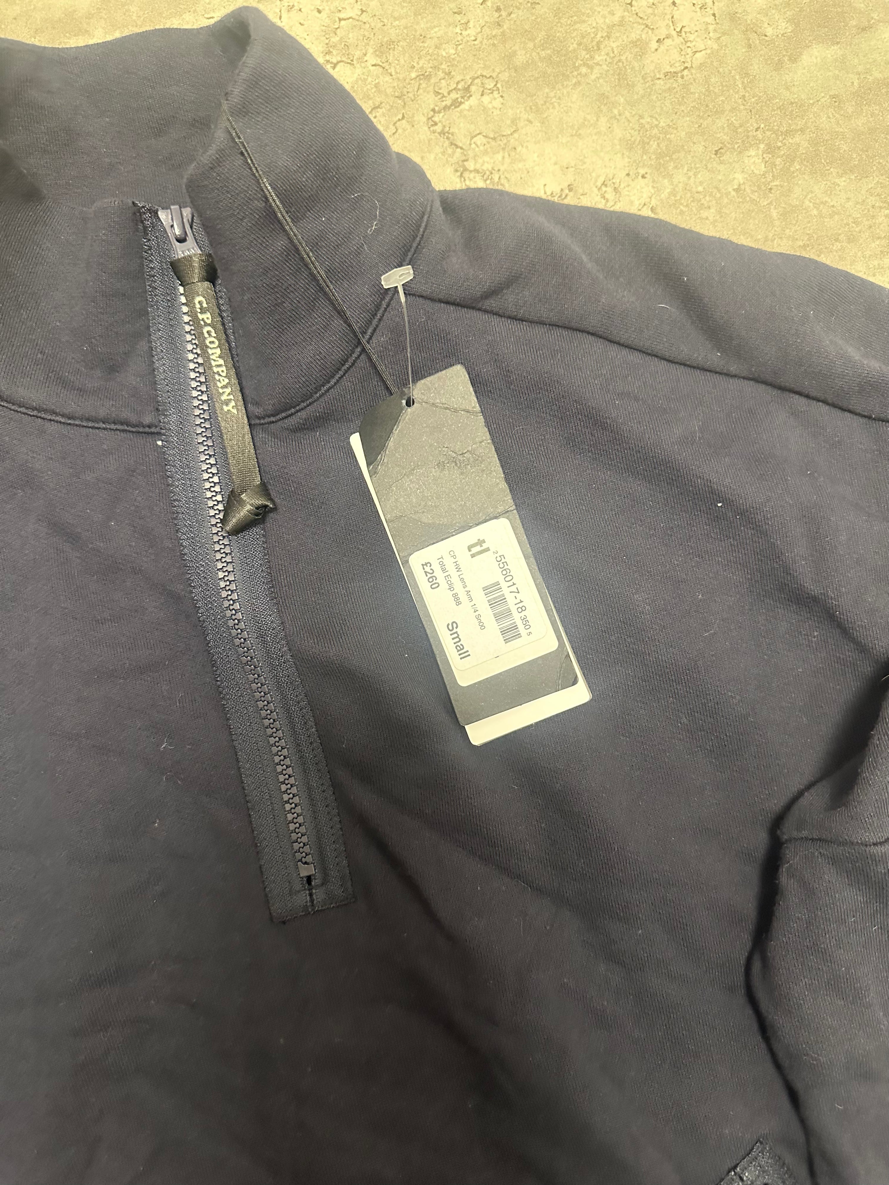 CP Company Lens Arm Quarter Zip RRP £260