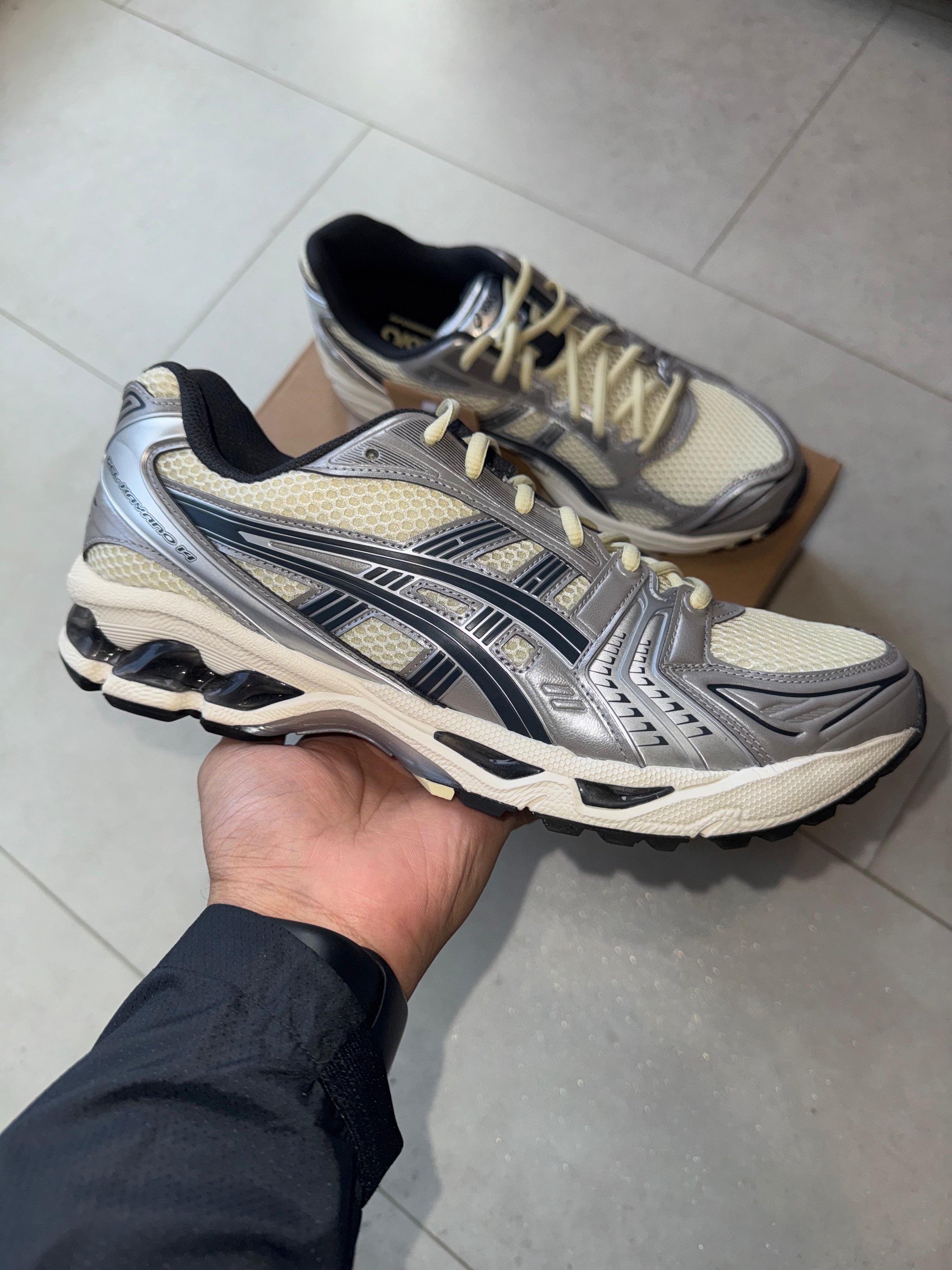 Gel-Kayano 14 Oyster White/Steeple
