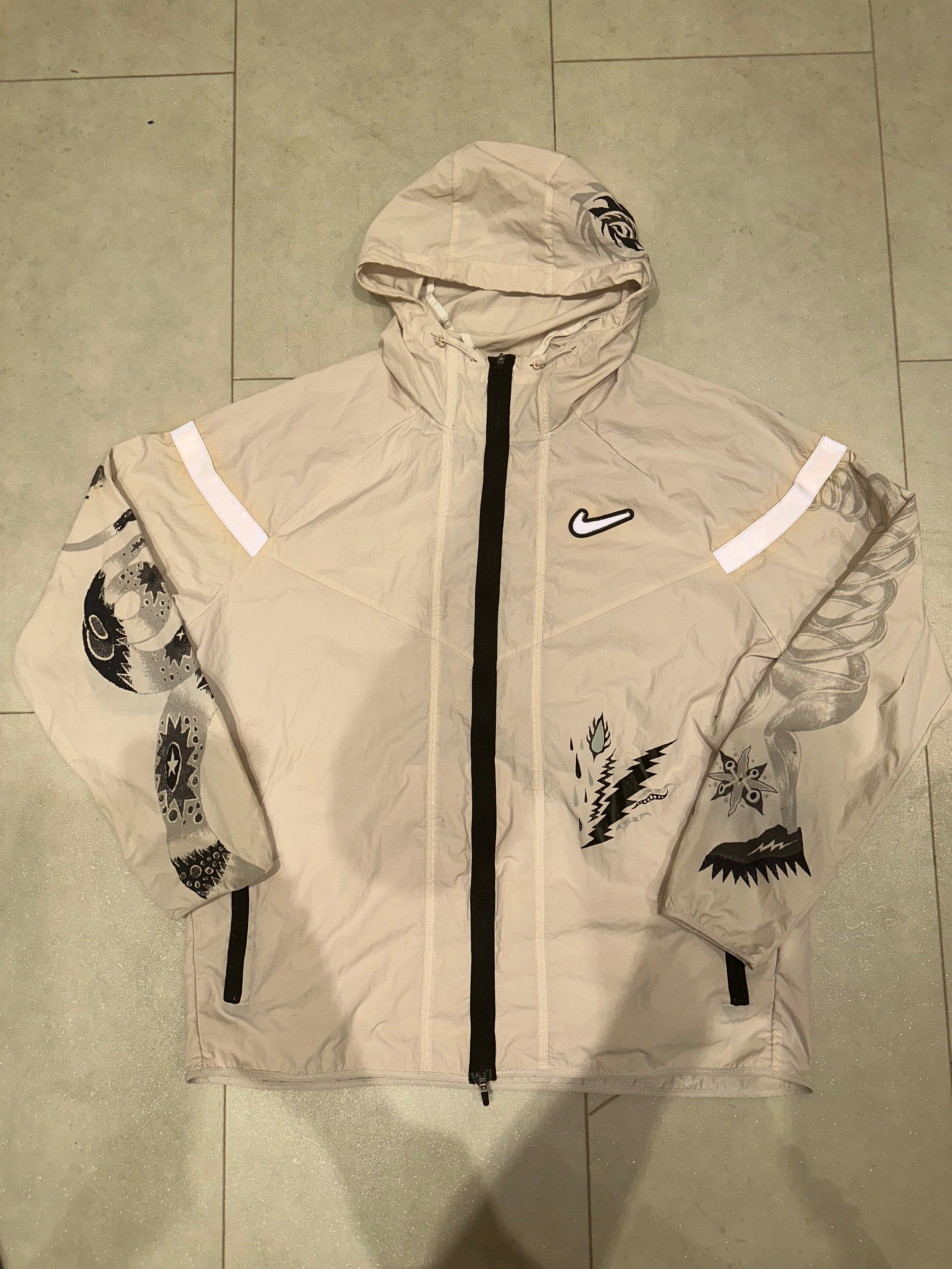 Chinese Dragon Windrunner Jacket Men’s XXL Fits XL