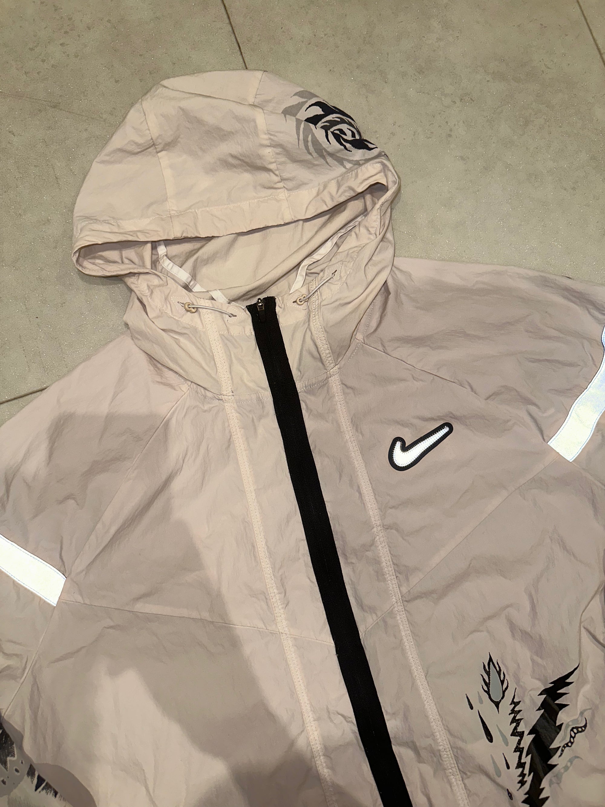 Chinese Dragon Windrunner Jacket Men’s XXL Fits XL