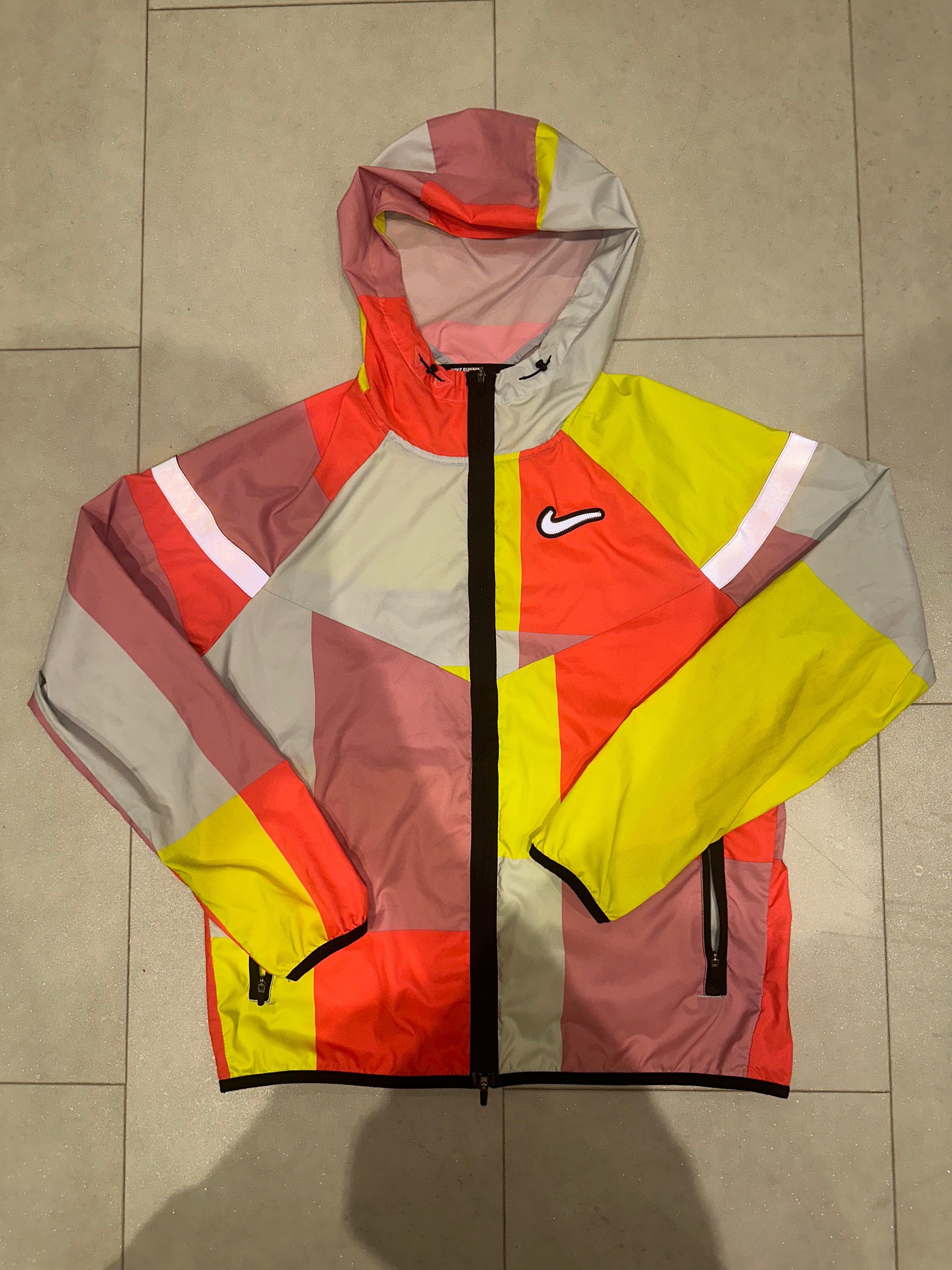 Patchworks Windrunner RARE Jacket Medium Fits Small