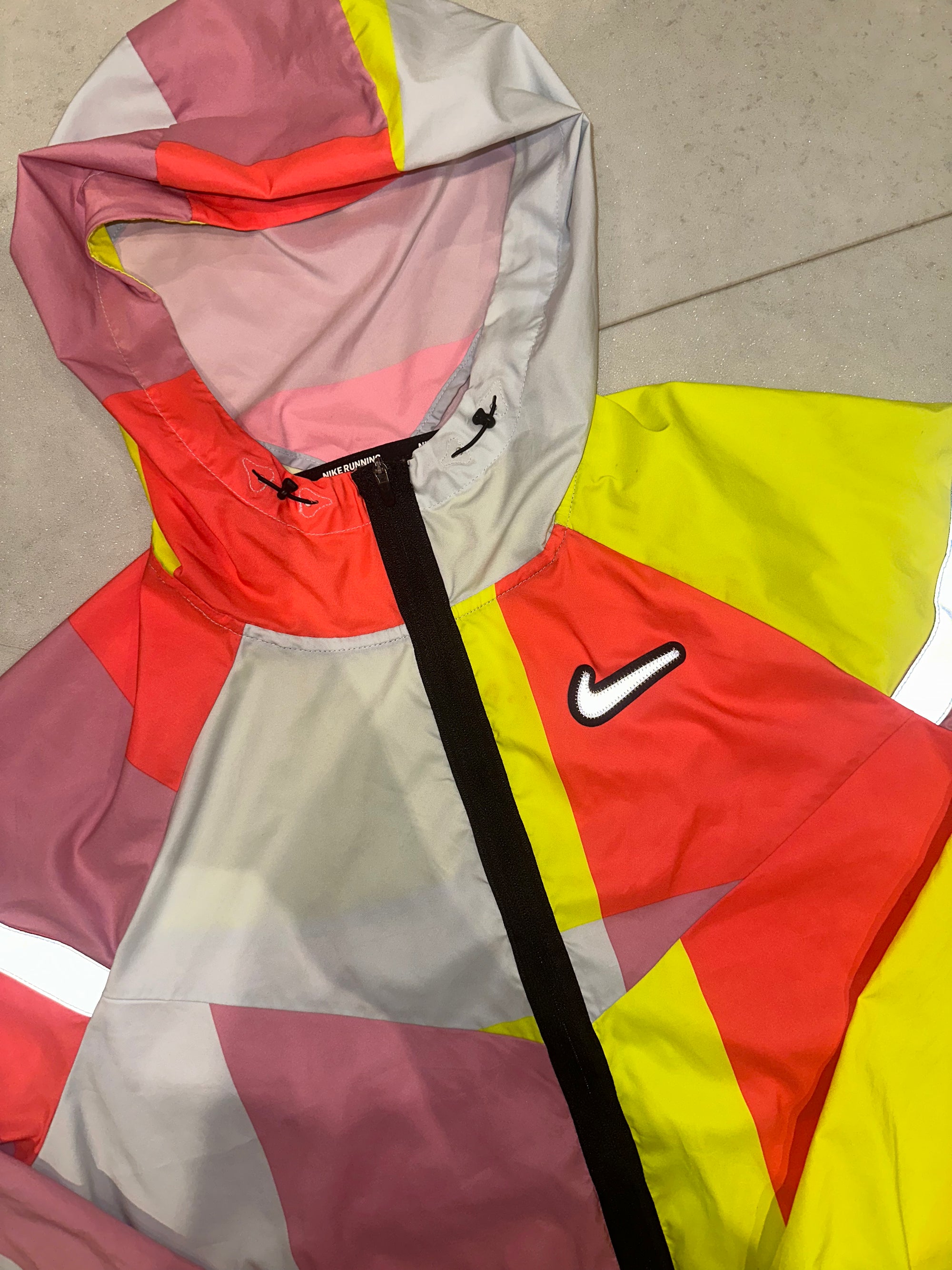 Patchworks Windrunner RARE Jacket Medium Fits Small