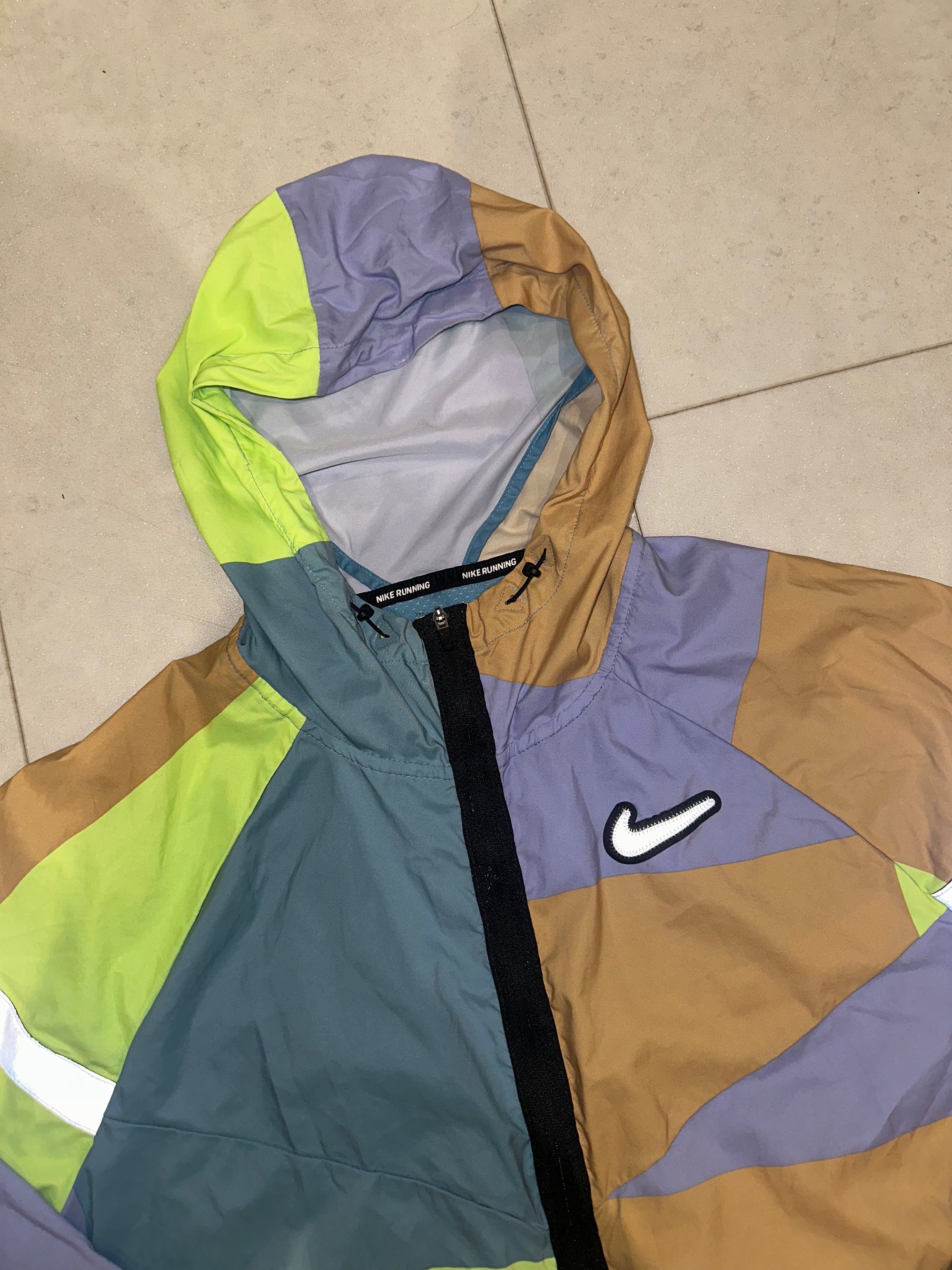 Patchworks Windrunner Jacket Medium Fits Small