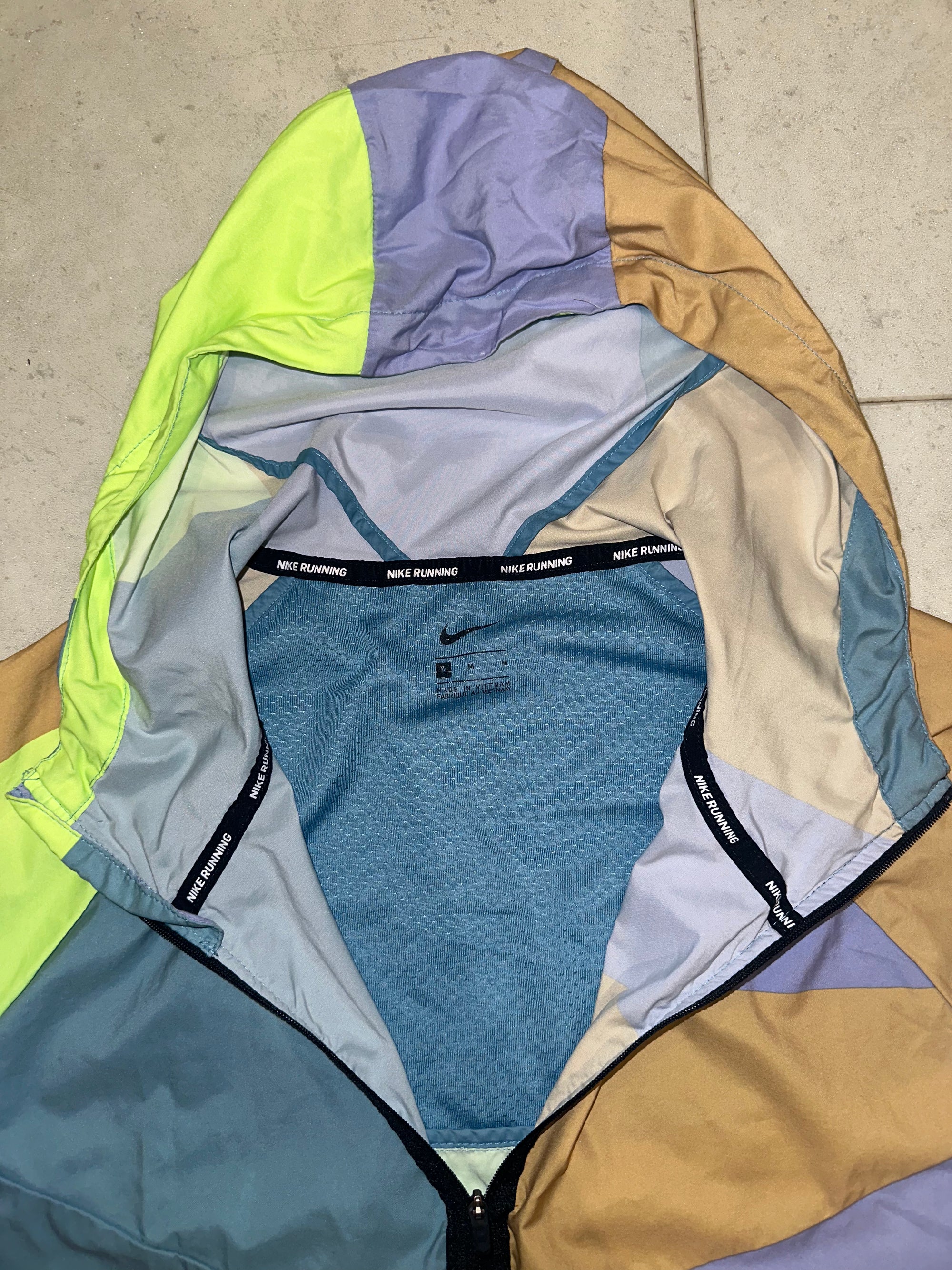 Patchworks Windrunner Jacket Medium Fits Small