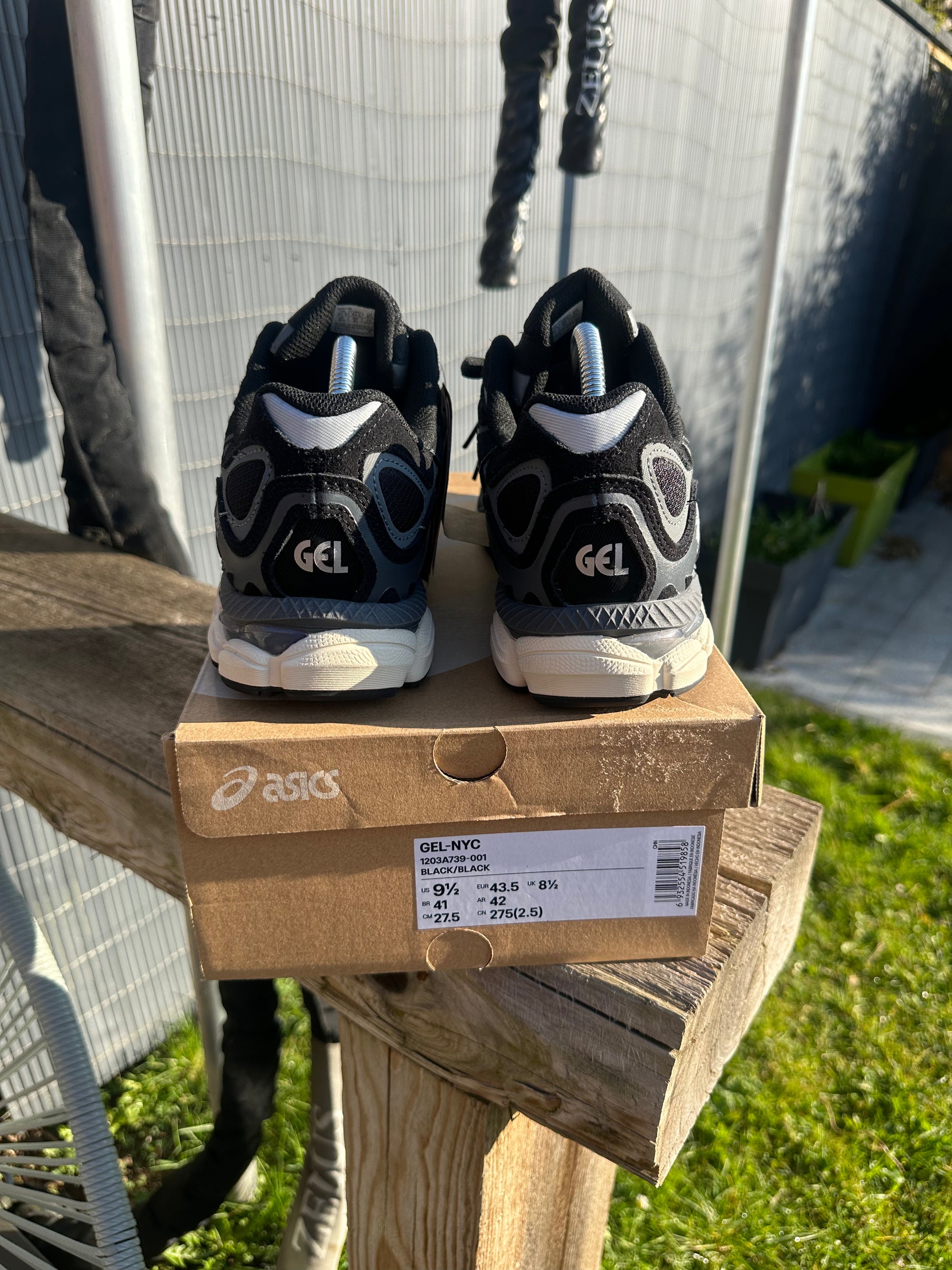 ASICS Gel NYC Black RRP £145