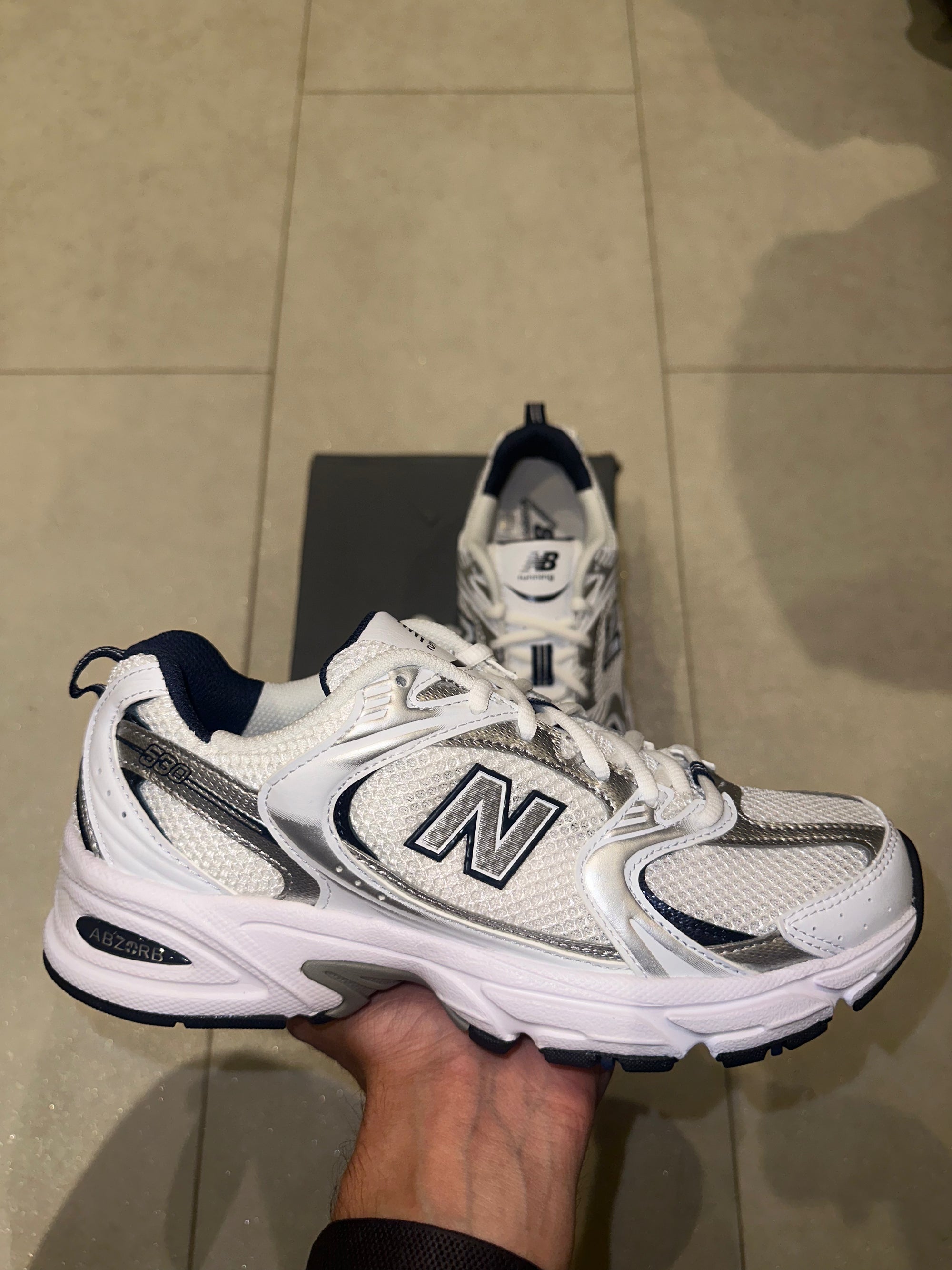 MB530 Silver Navy