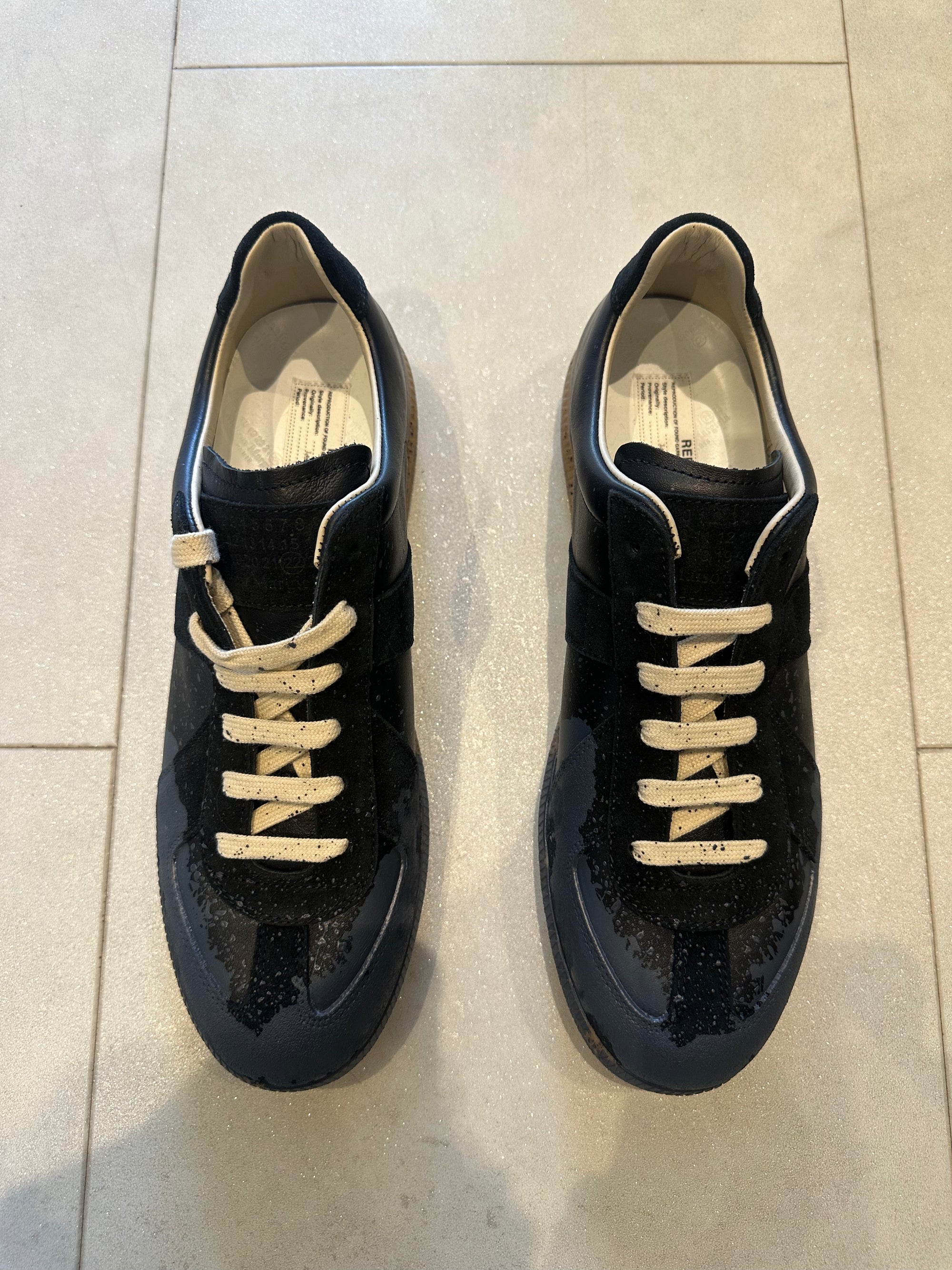 Maison Margeila Paint Detail Replica Sneaker RRP £590