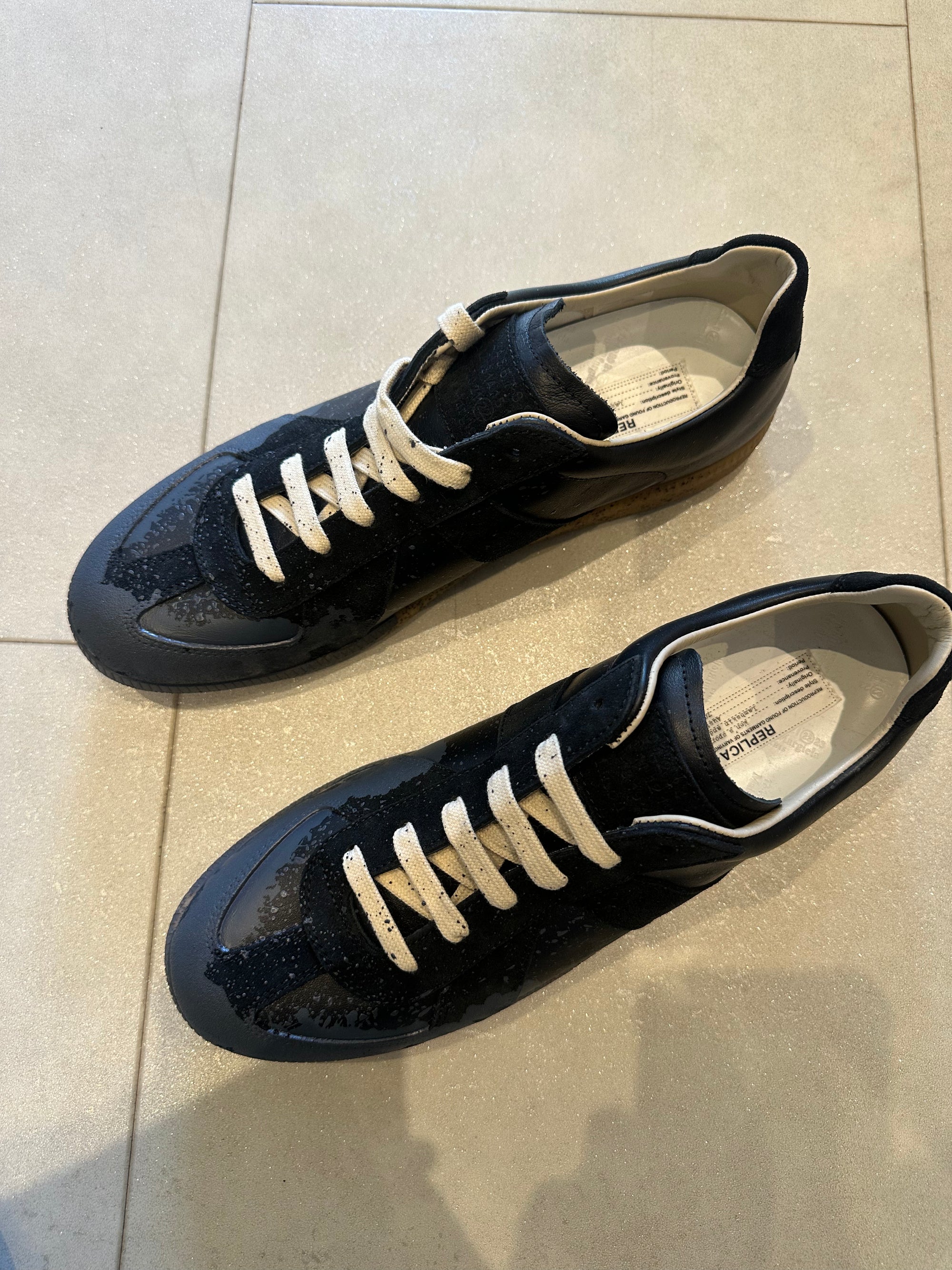 Maison Margeila Paint Detail Replica Sneaker RRP £590