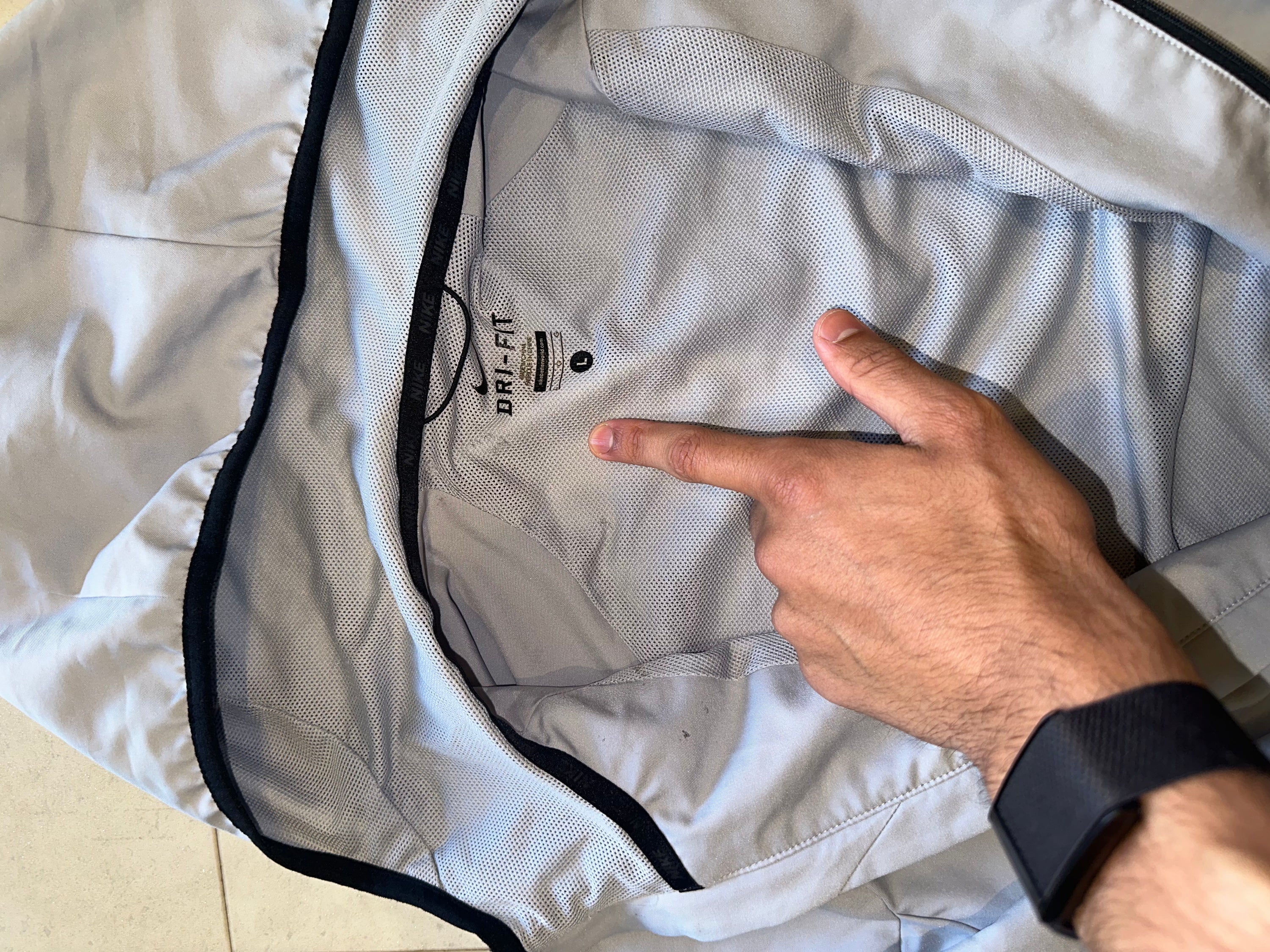 Nike Dri-Fit Grey Jacket