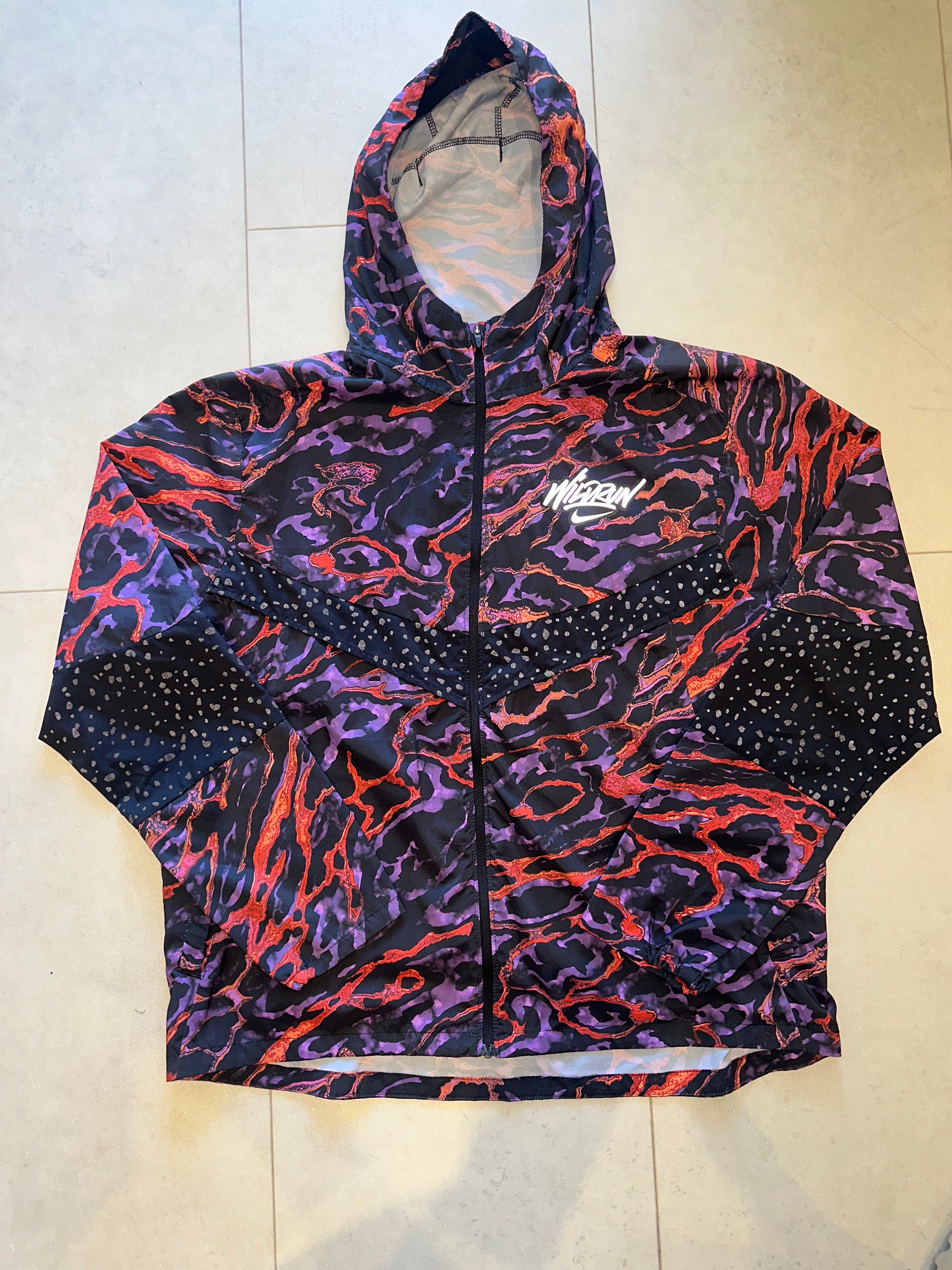 Nike Galaxy WildRun Windrunner Running Jacket Size XL Fits Large
