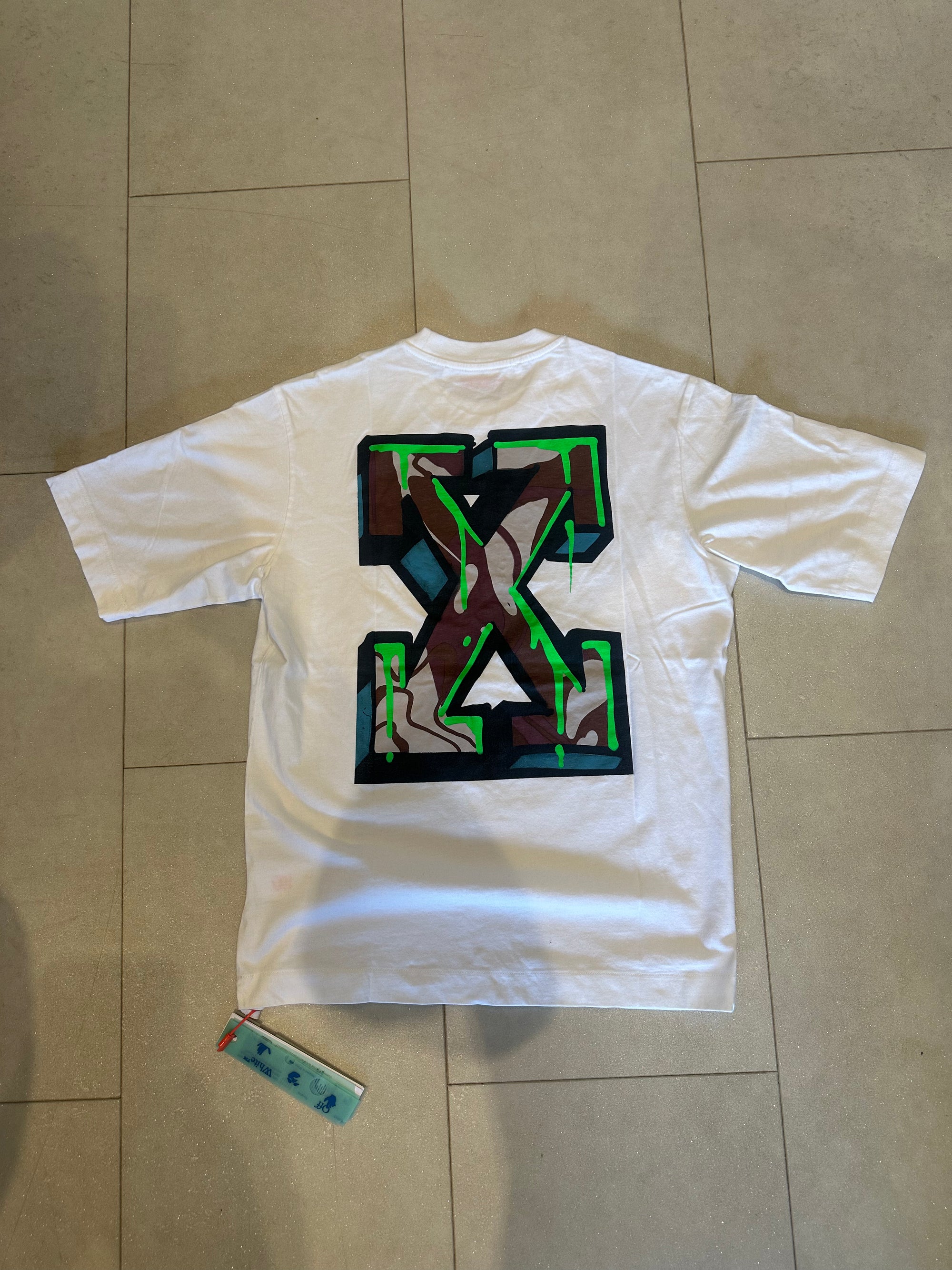 Off-White Neen Arrow Skate T-Shirt RRP £305