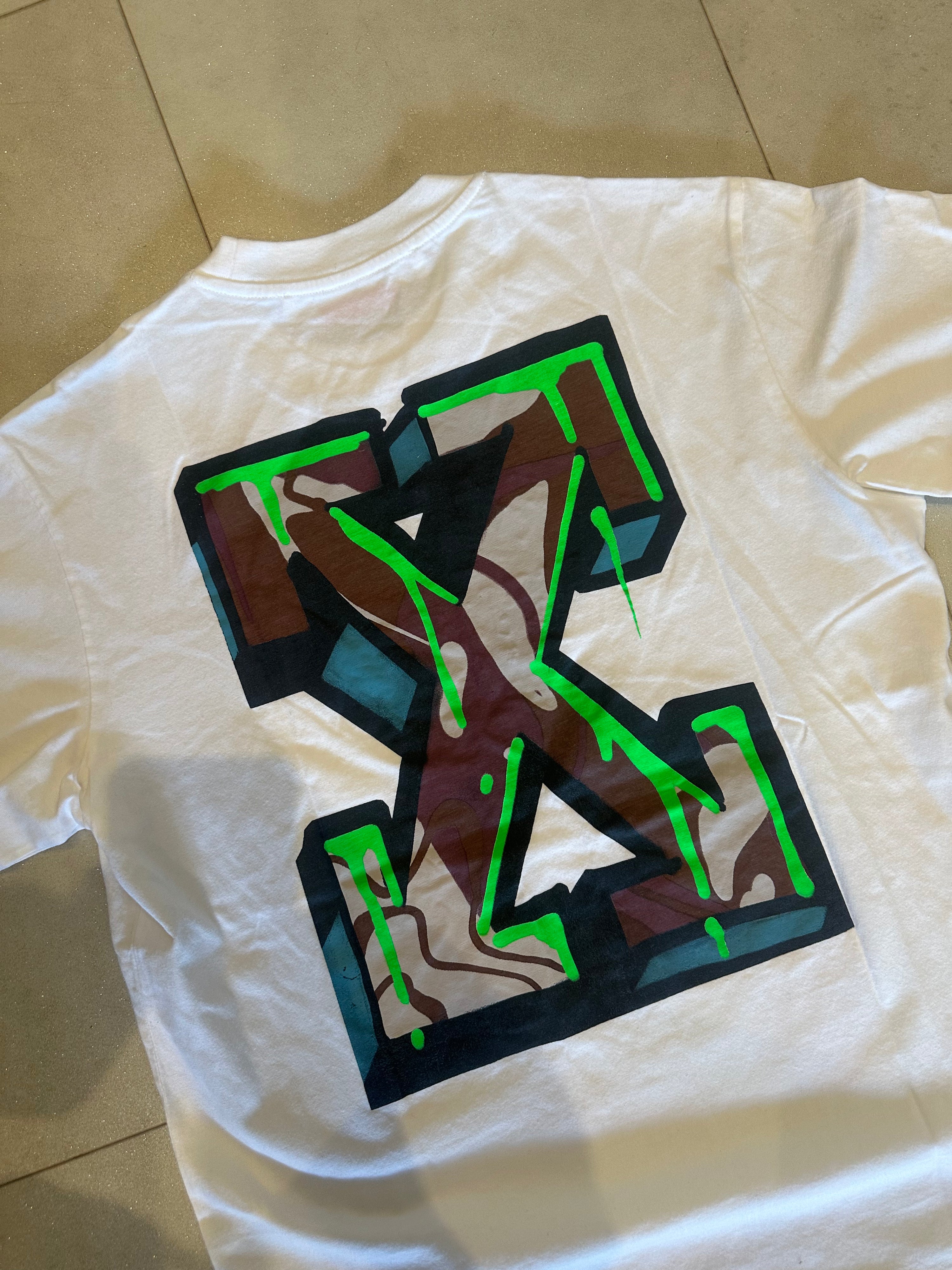 Off-White Neen Arrow Skate T-Shirt RRP £305