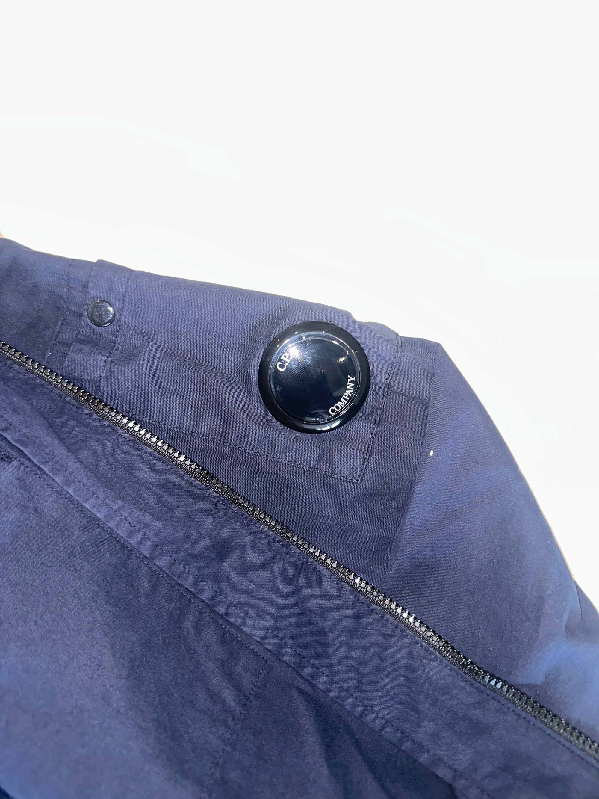 C.P. Company Gabardine Zip Overshirt Total Eclipse RRP £240