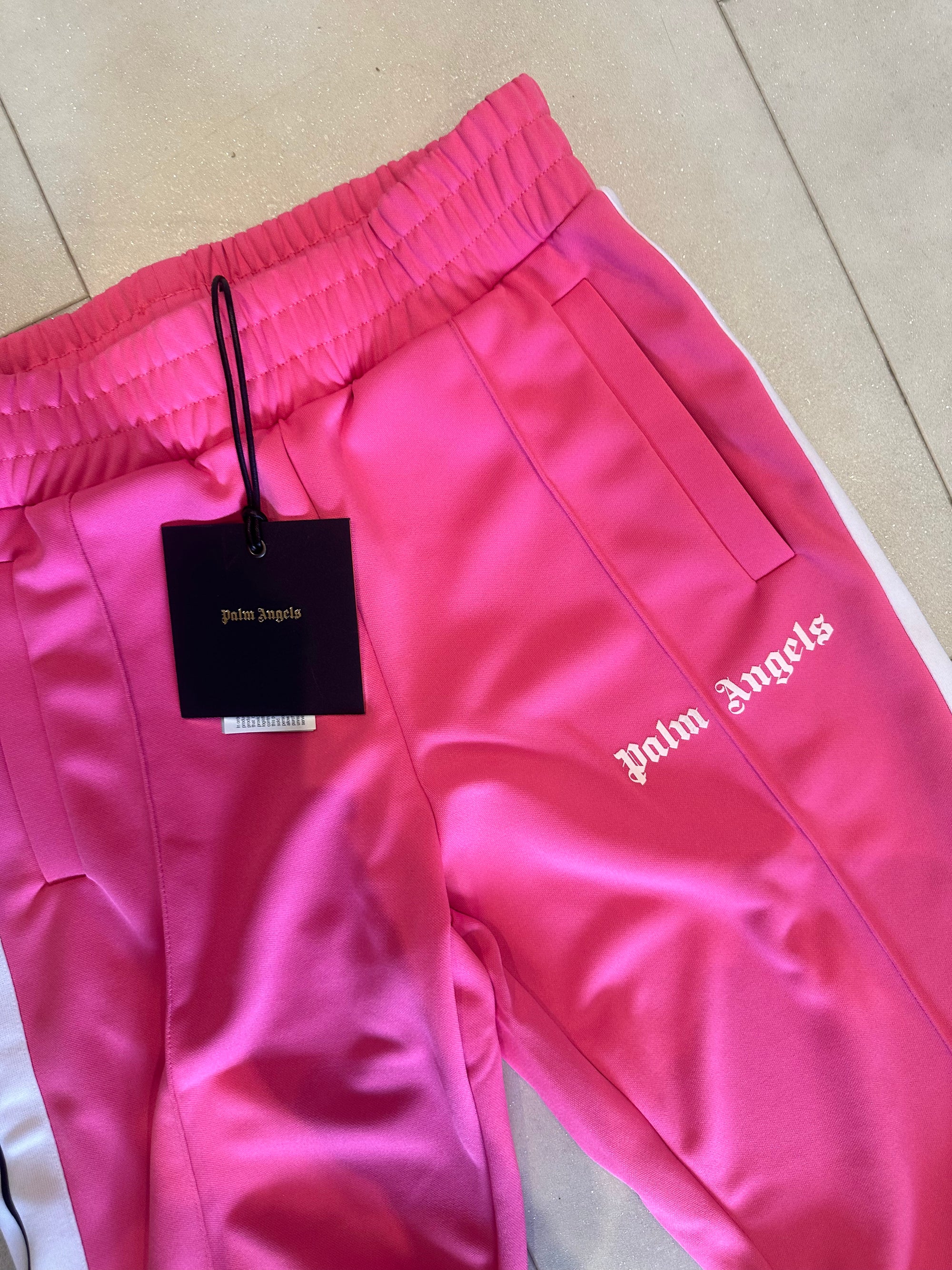 Palm Angels Pink Classic Logo Track Pants RRP £275