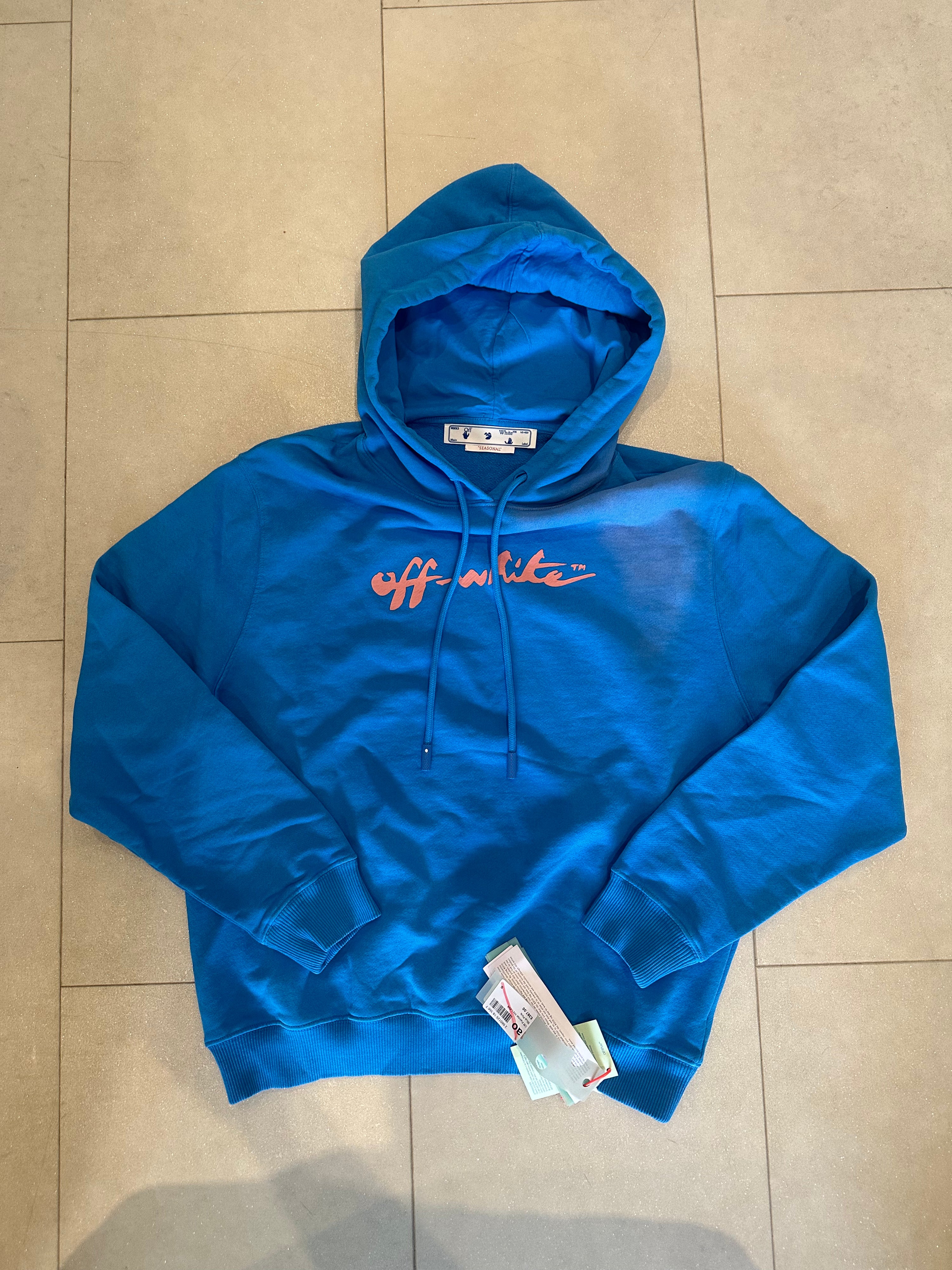 Off-White Painted Logo Hoodie RRP £387