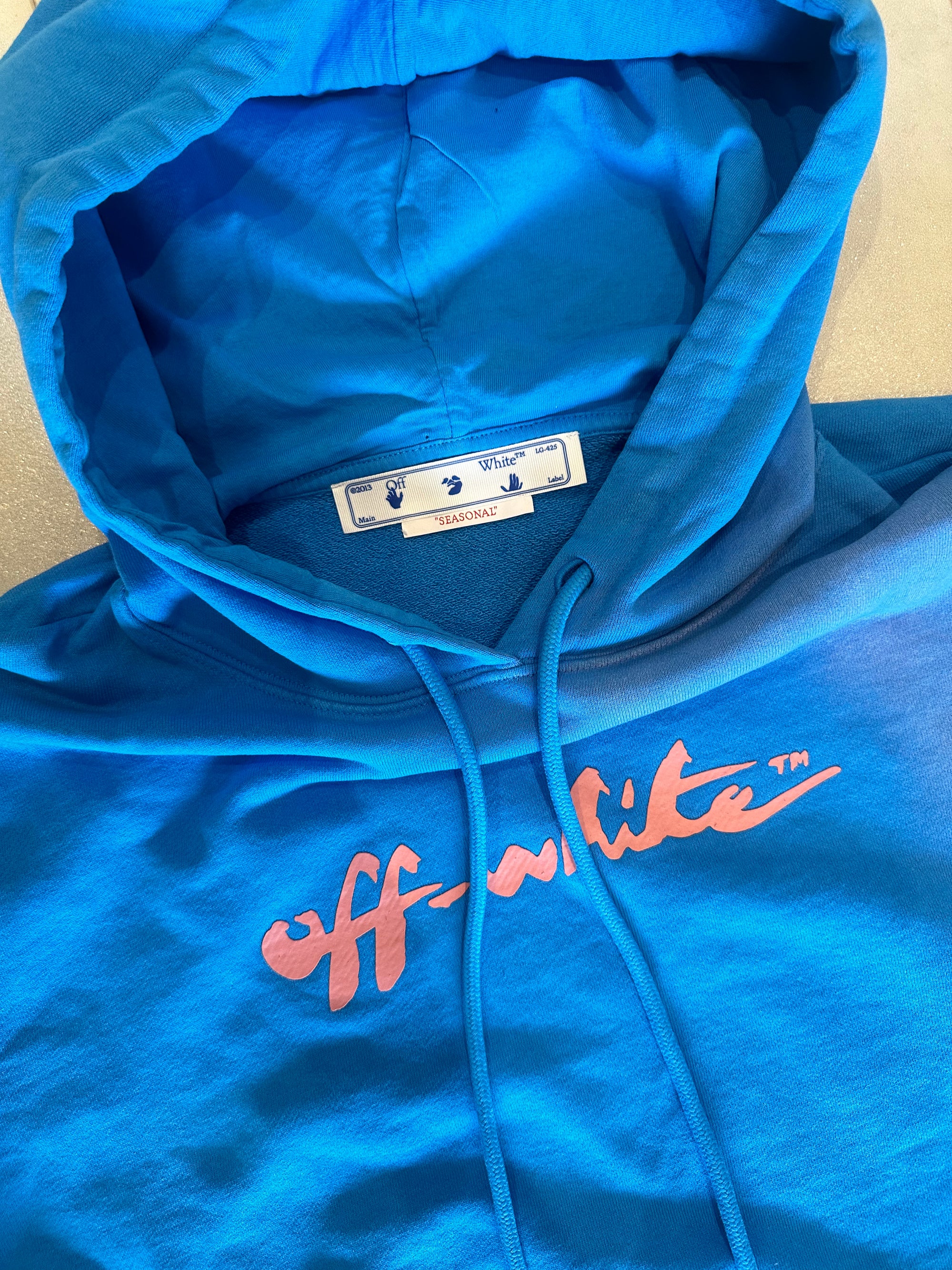 Off-White Painted Logo Hoodie RRP £387