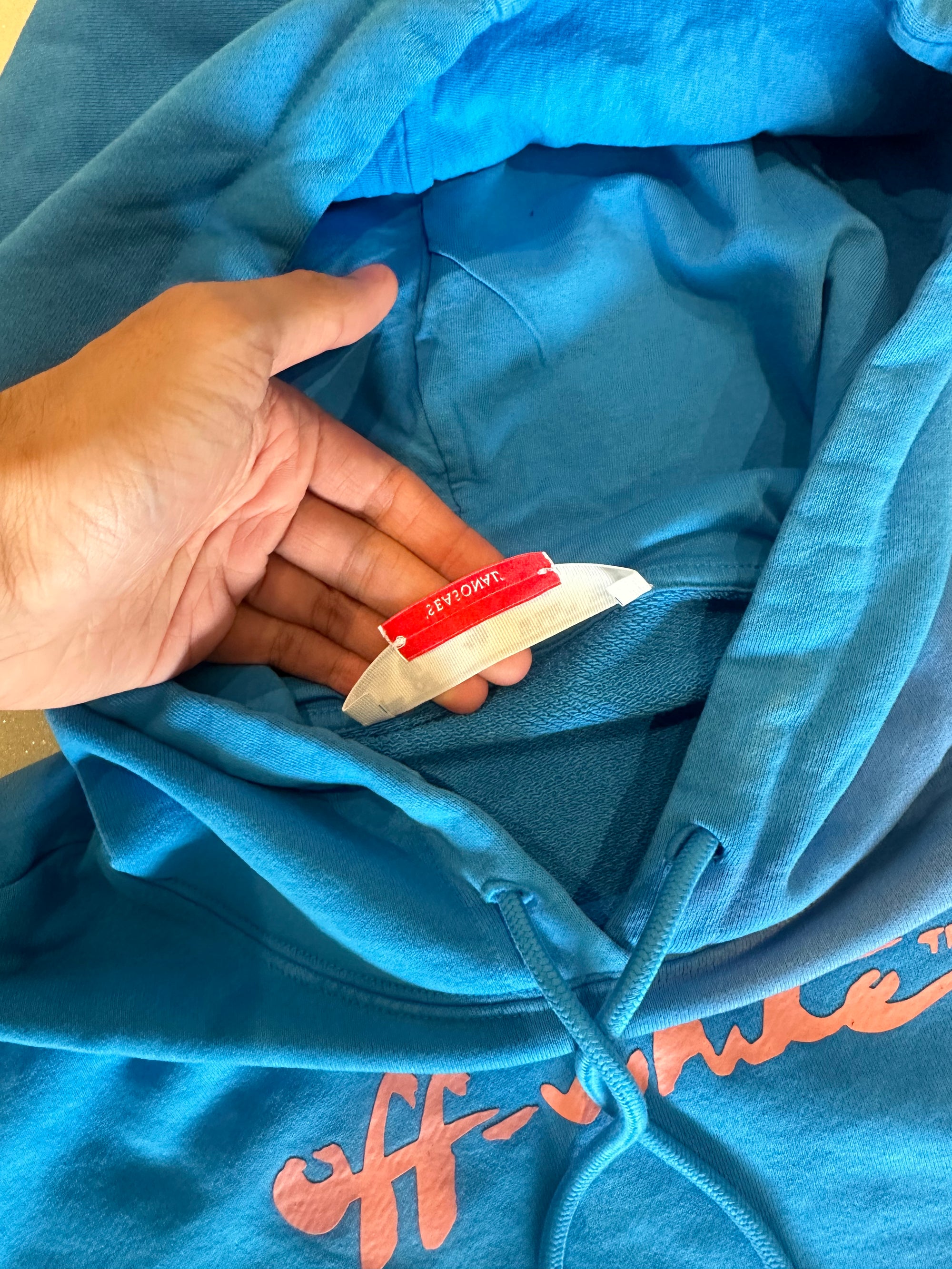Off-White Painted Logo Hoodie RRP £387