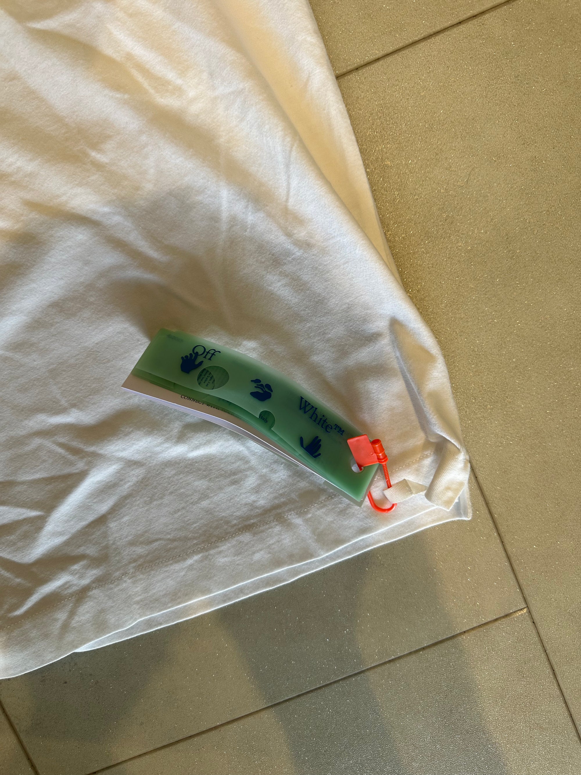 Off-White Neon Grafitti T-Shirt RRP £310