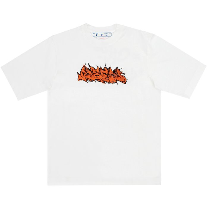 Off-White Neon Grafitti T-Shirt RRP £310